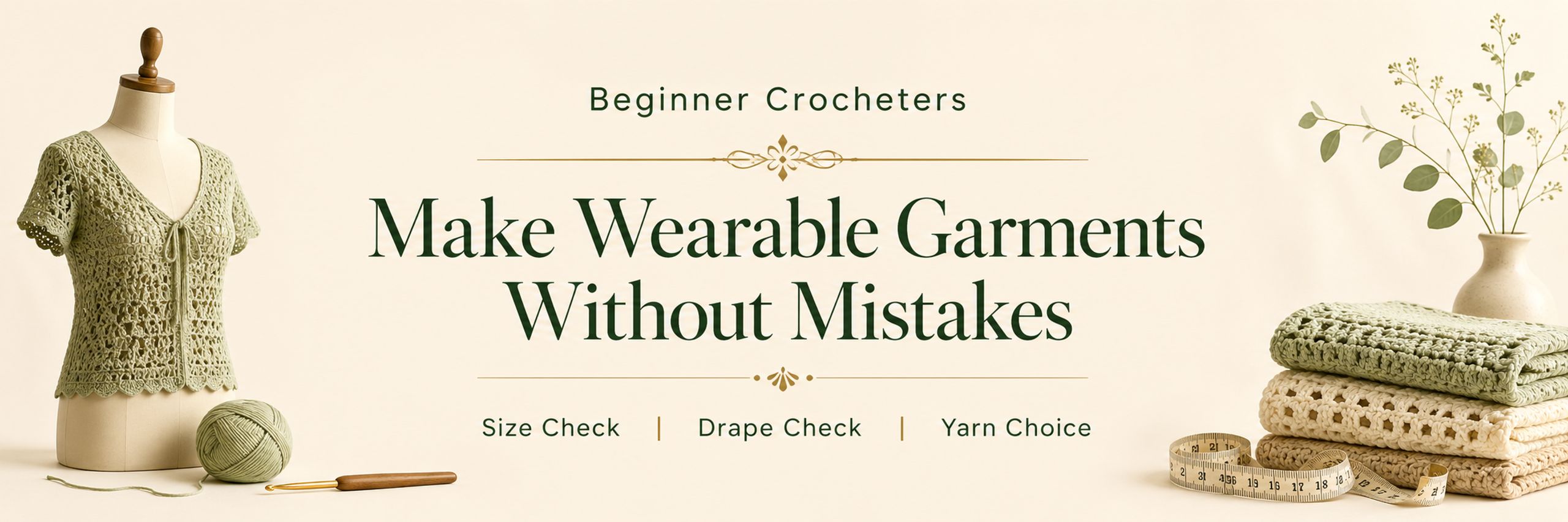 The Beginner Crochet Fit Method