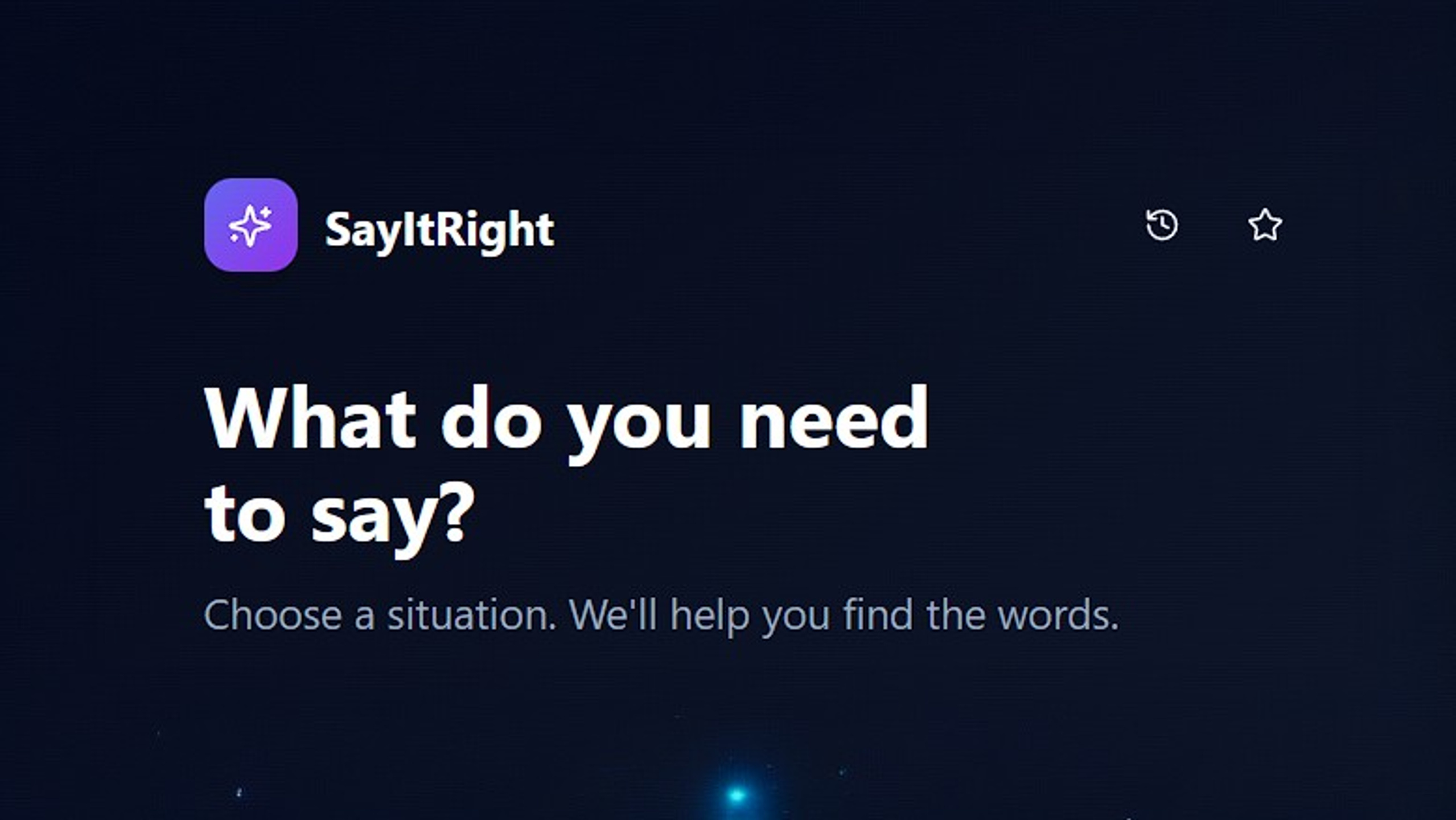 Say It Right