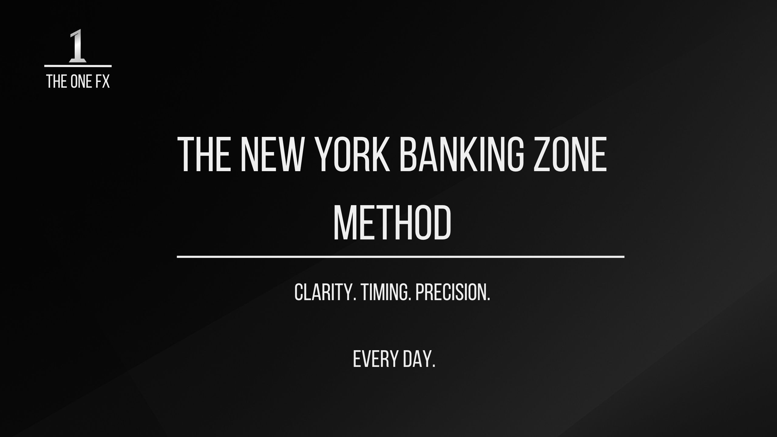 The One System - Forex Trading