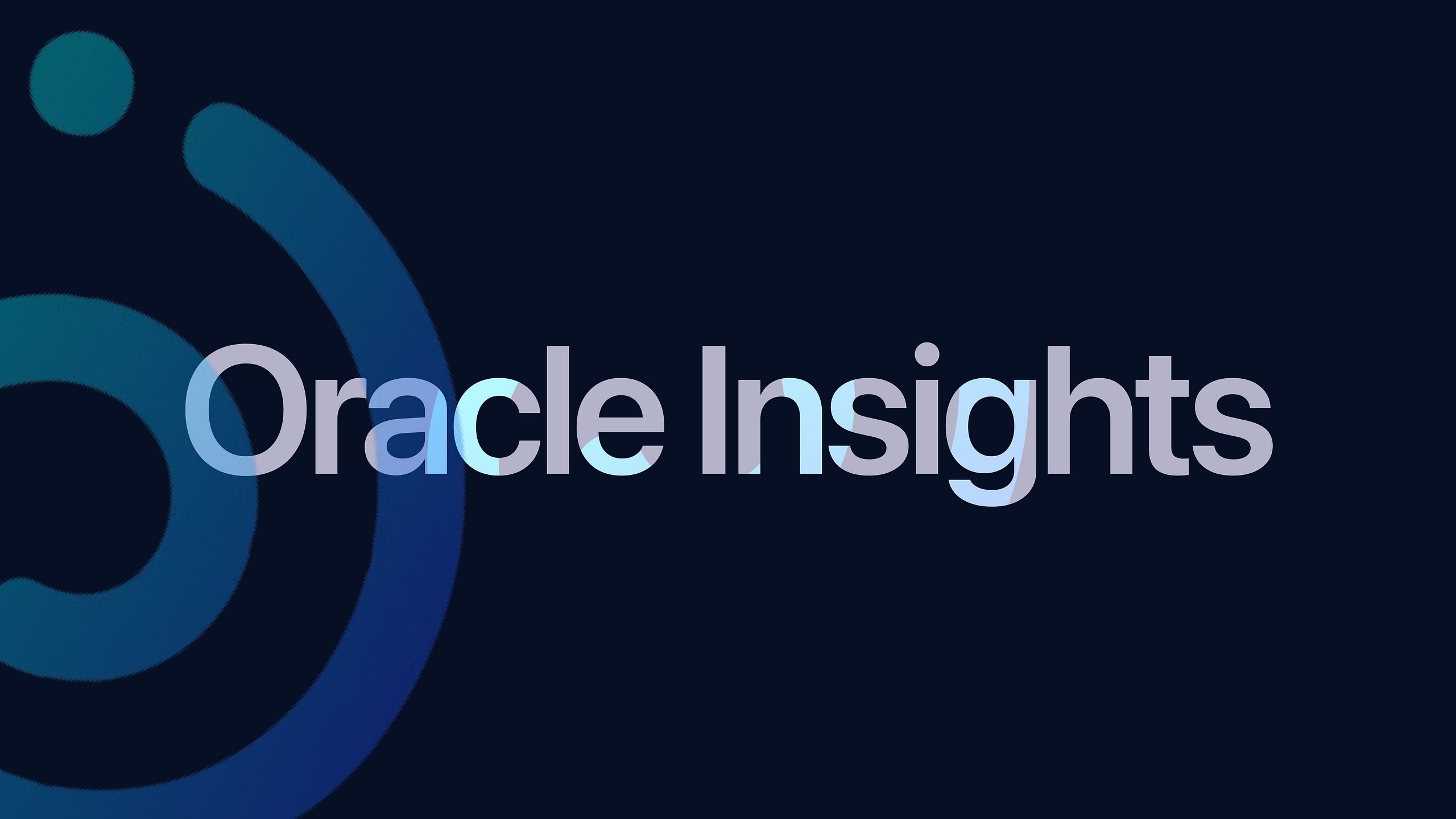 Oracle Insights