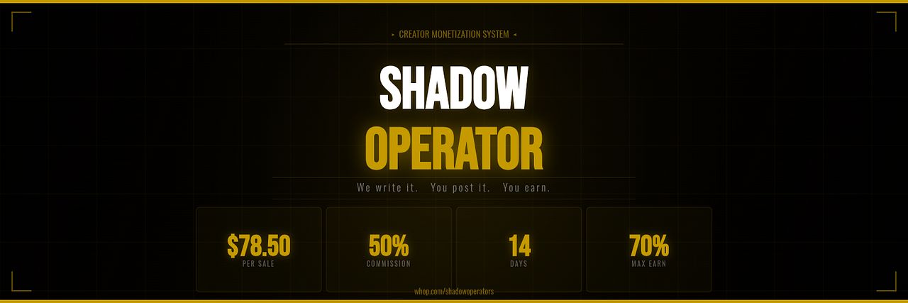 Shadow Operator