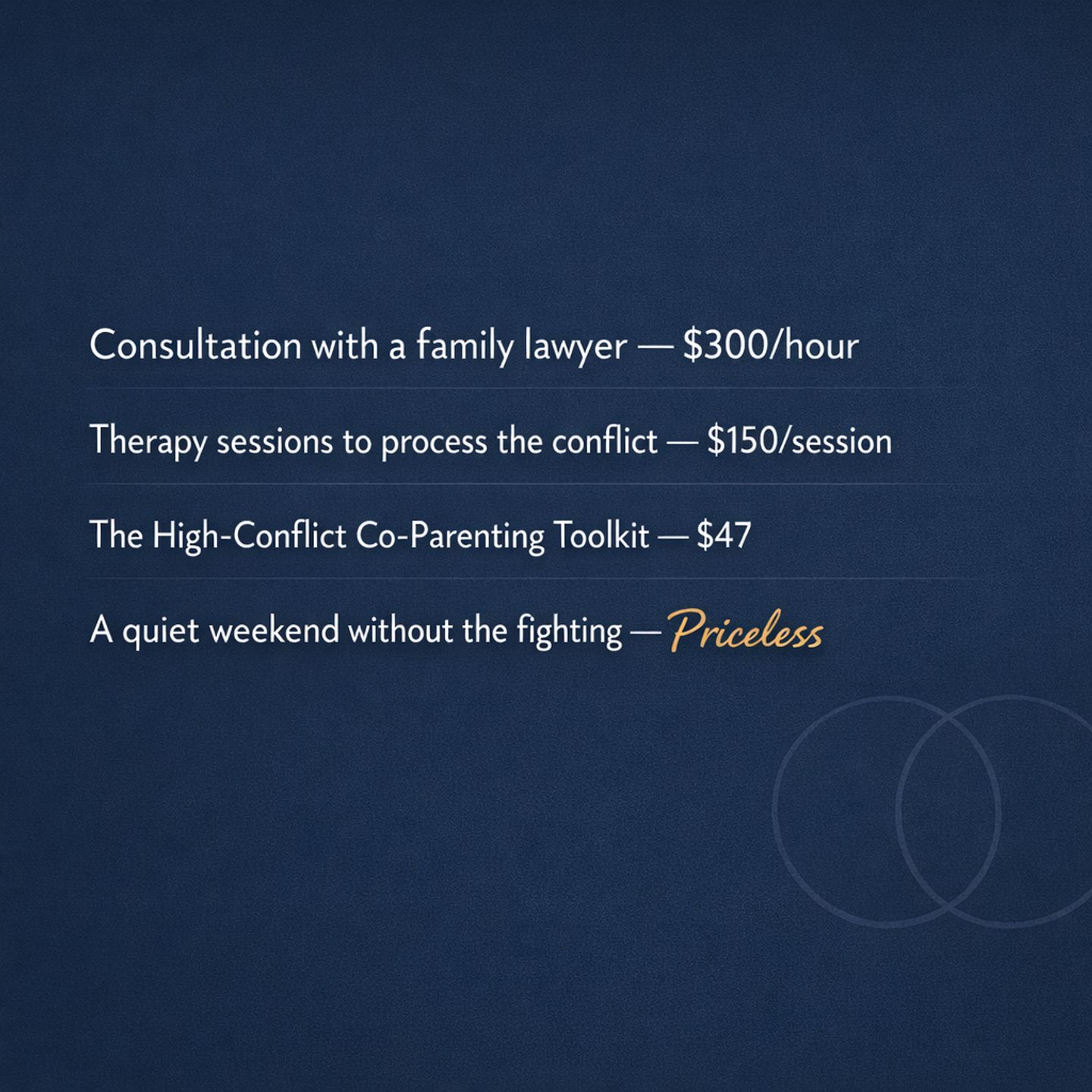 High-Conflict Co-Parenting Toolkit