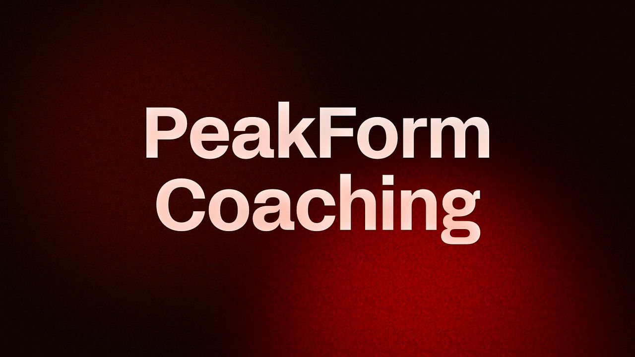 PeakForm Coaching
