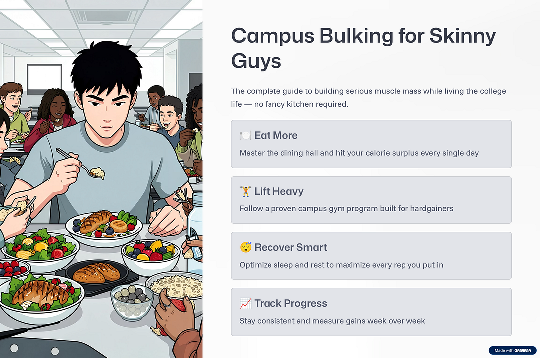 Campus Bulking for Skinny Guys