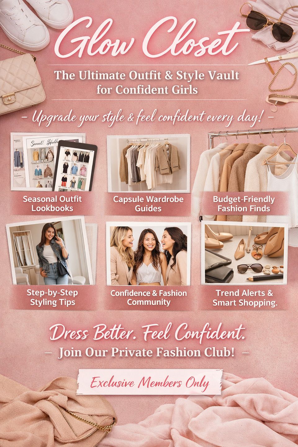 Glow Closet – Outfit Guides, S