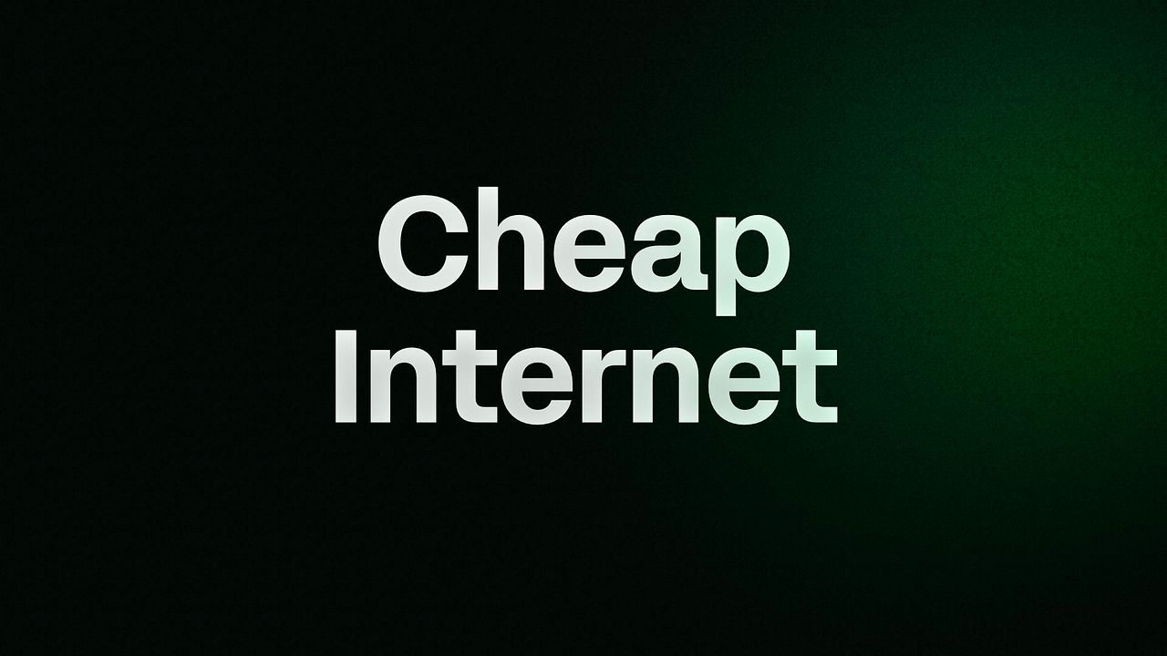 Cheap Internet 
