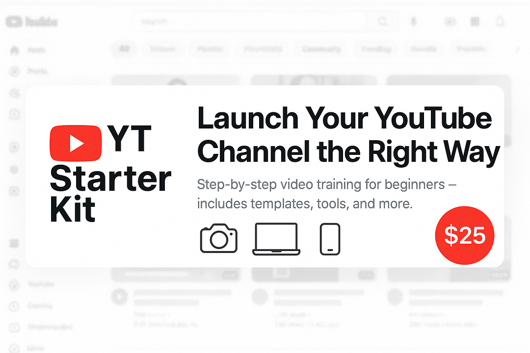 YouTube Starter Kit