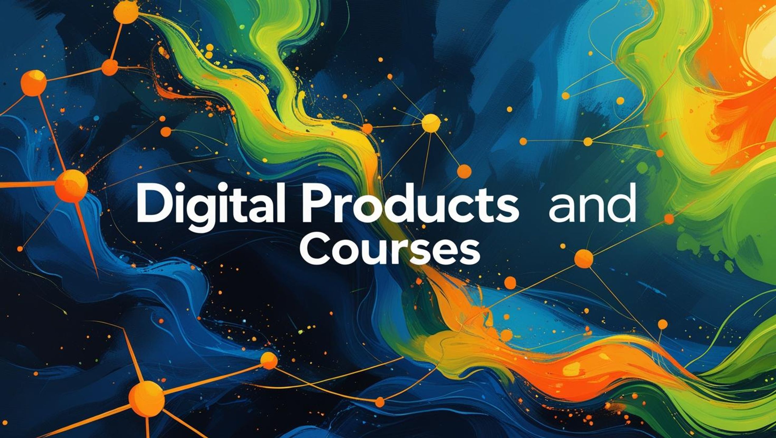 Digital products and courses