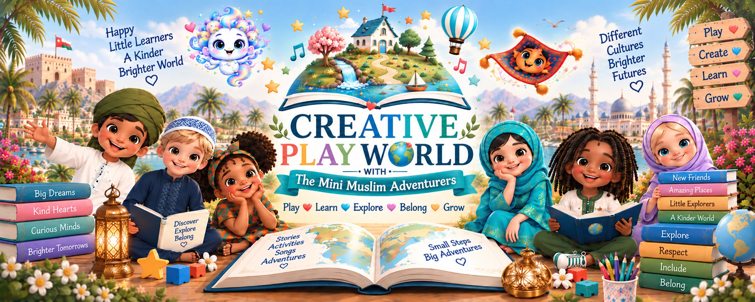 Mini Muslim Adventurers - CreativePlayWorld