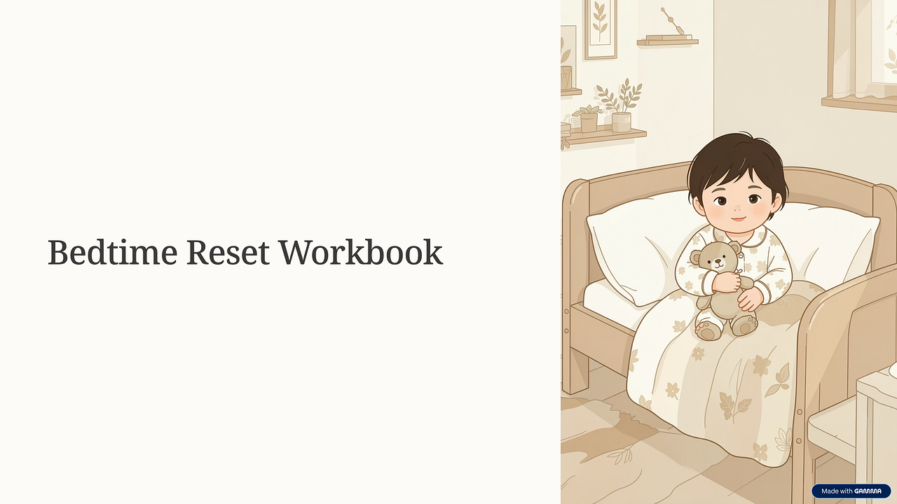 The Bedtime Reset Workbook