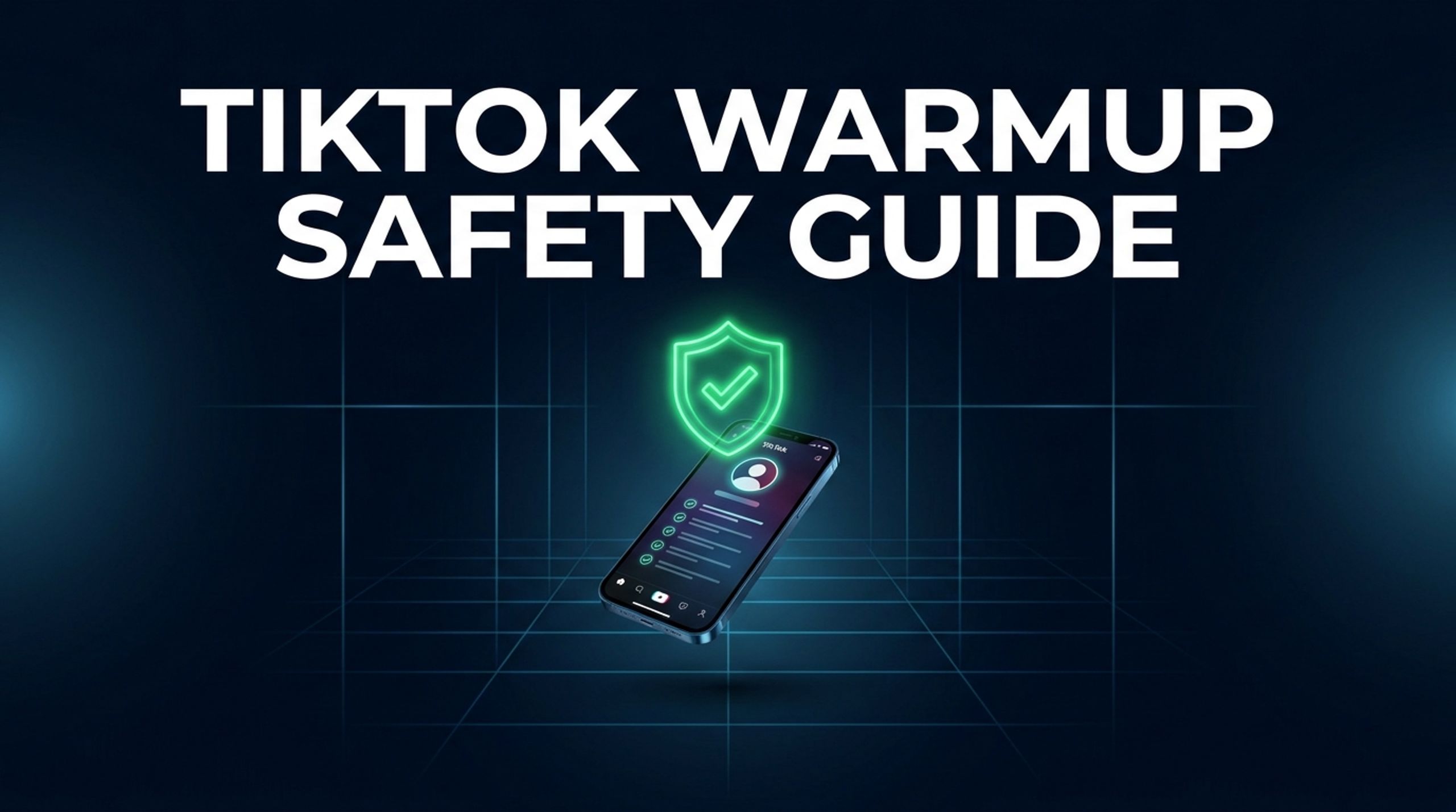 TikTok Account Warmup Safety Guide