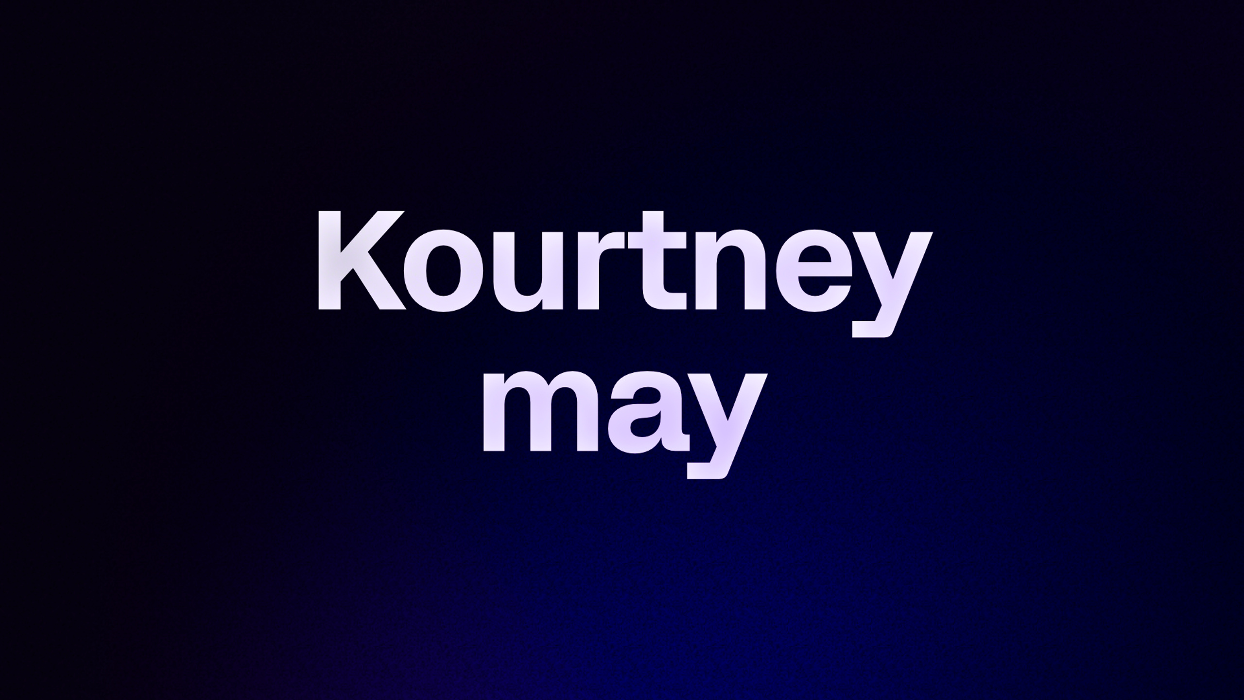 Kourtney may 