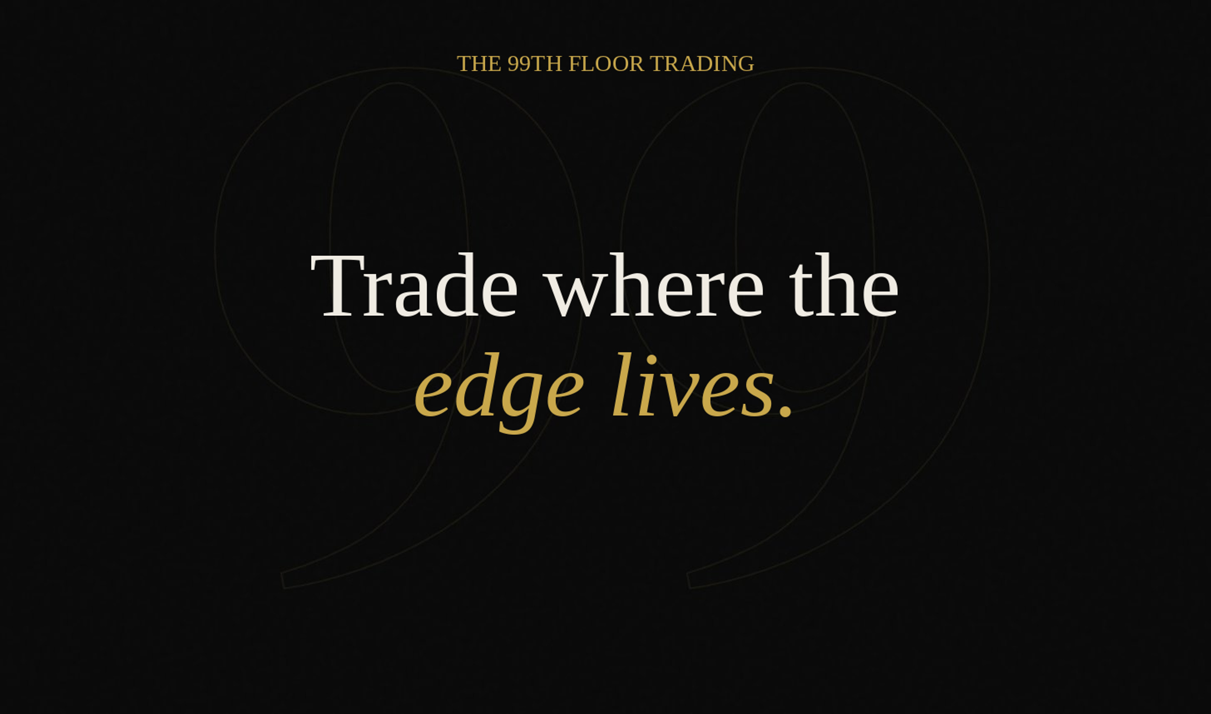 The 99th Floor Trading