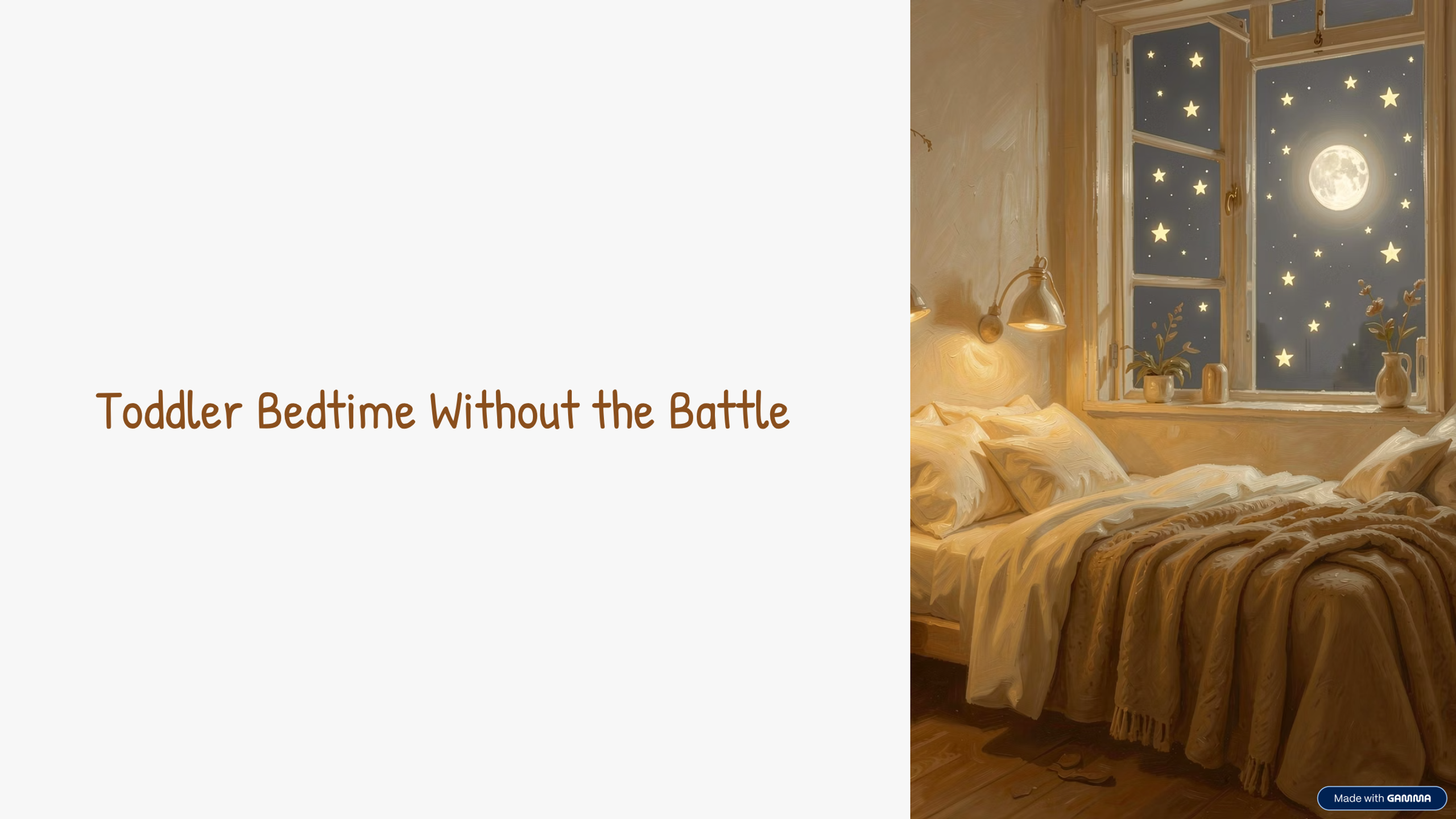 Toddler Bedtime Without the Battle