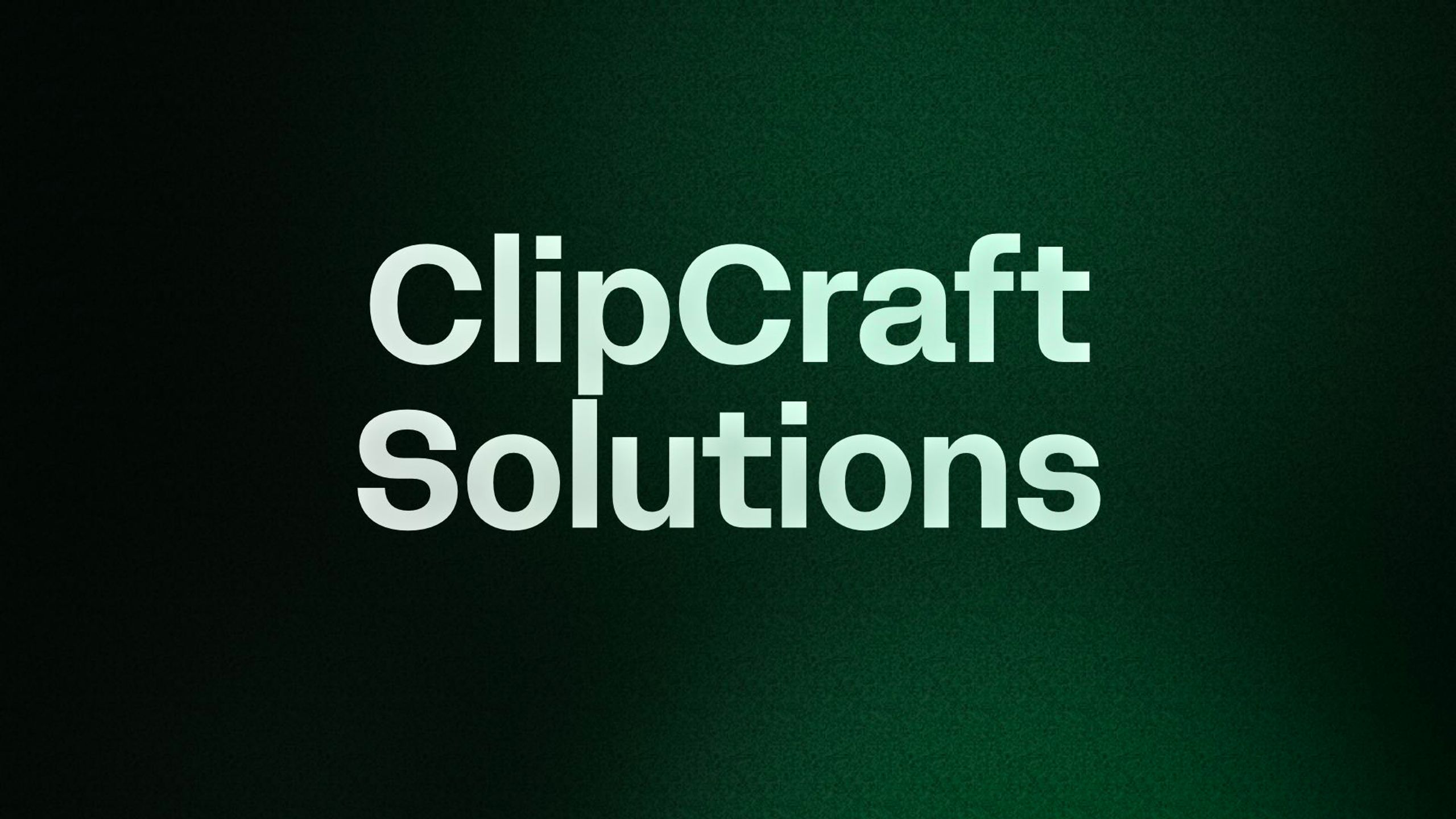 ClipCraft Solutions