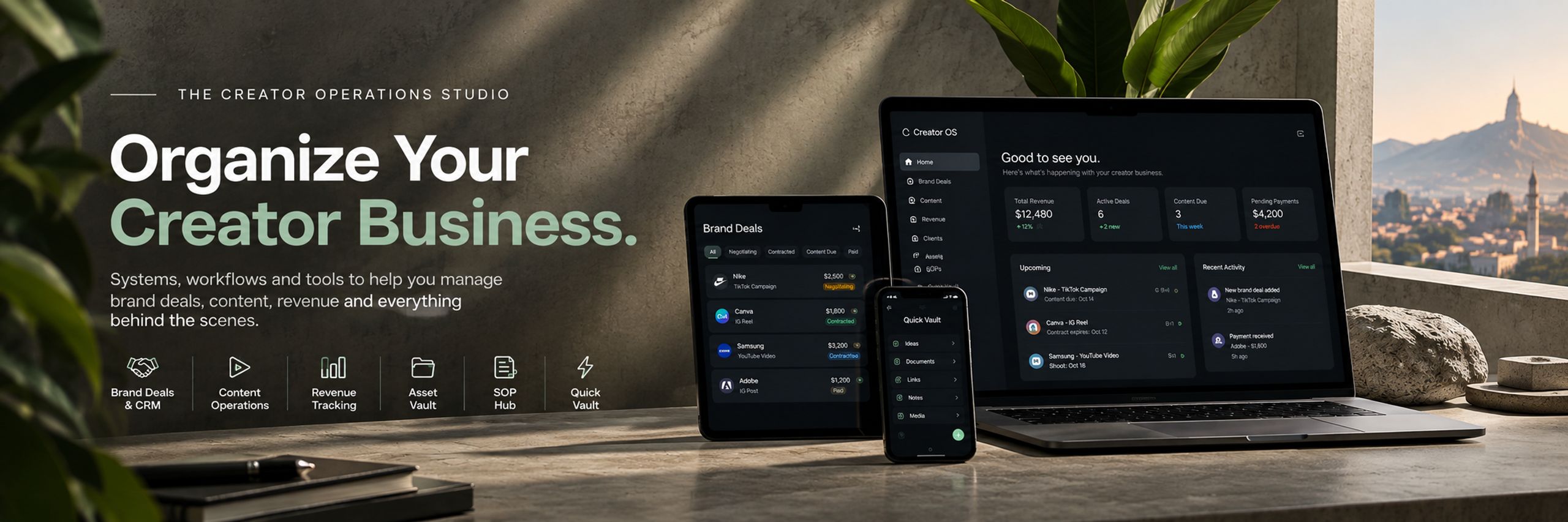 BareDesk | Creator OS
