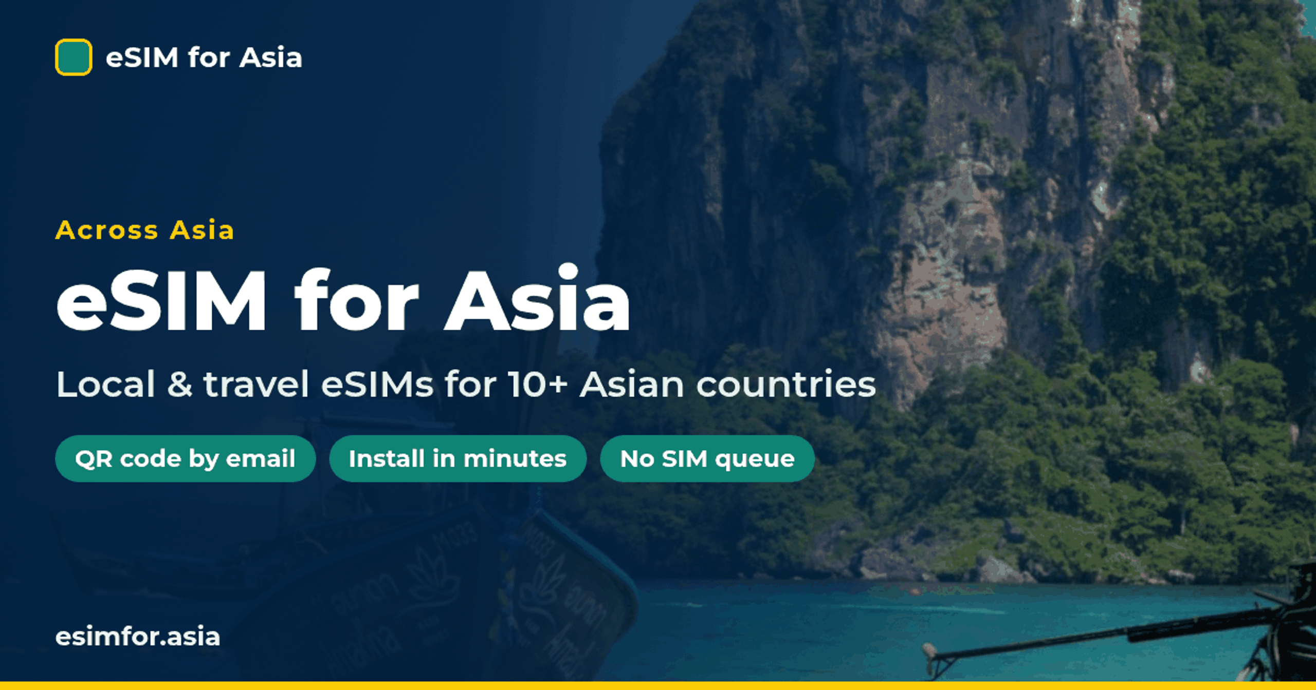eSim for Asia.