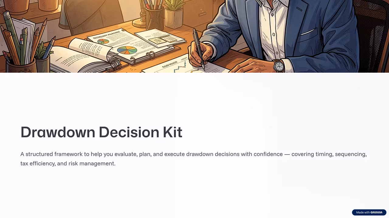 Drawdown Decision Kit