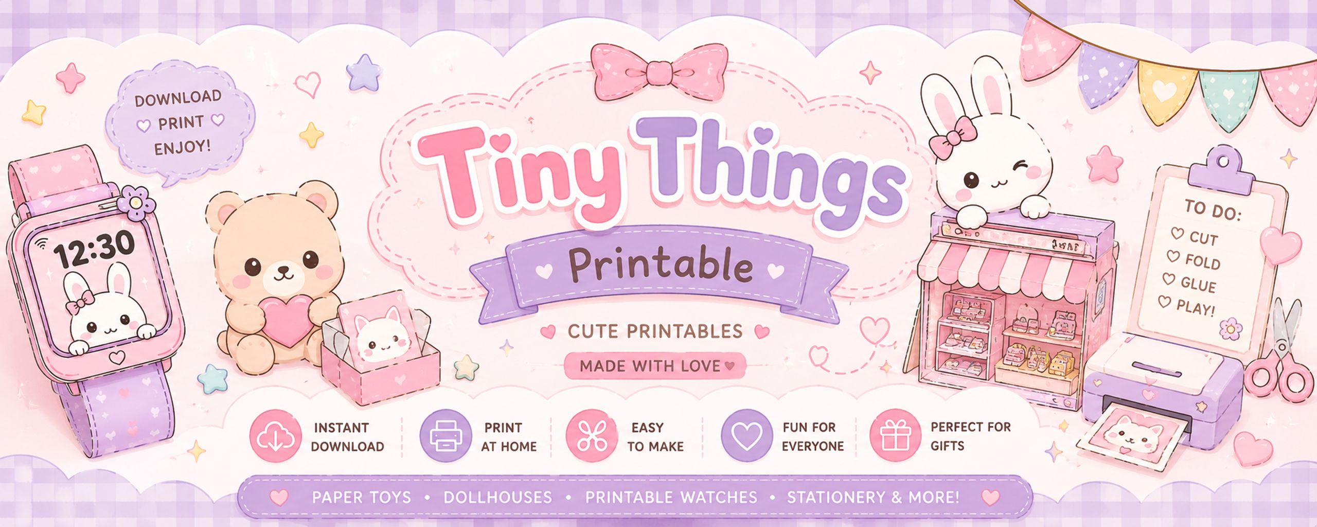 Tiny Things Printable 🧸