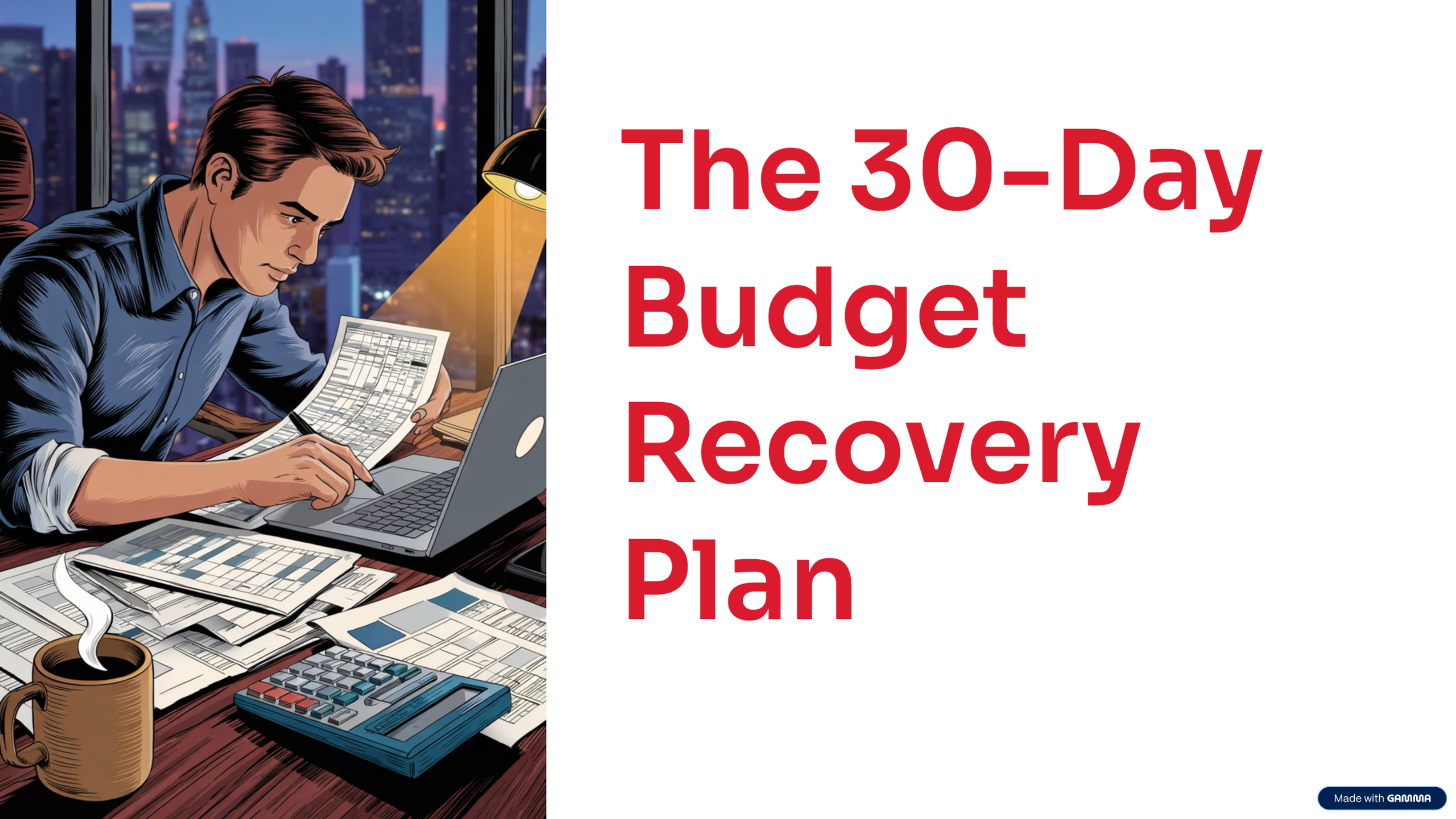 The 30-Day Budget Recovery Plan