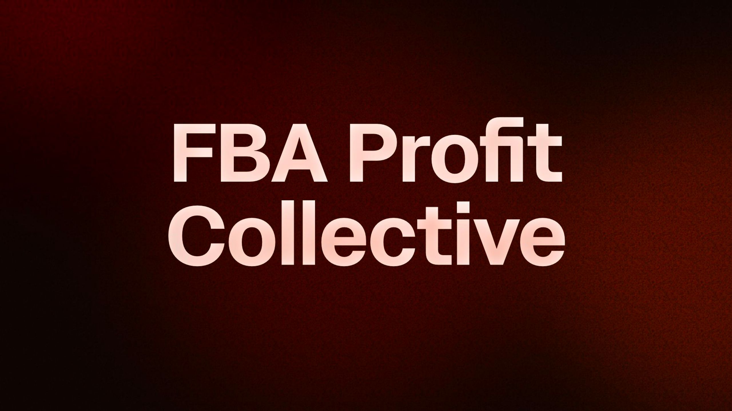 FBA Profit Collective