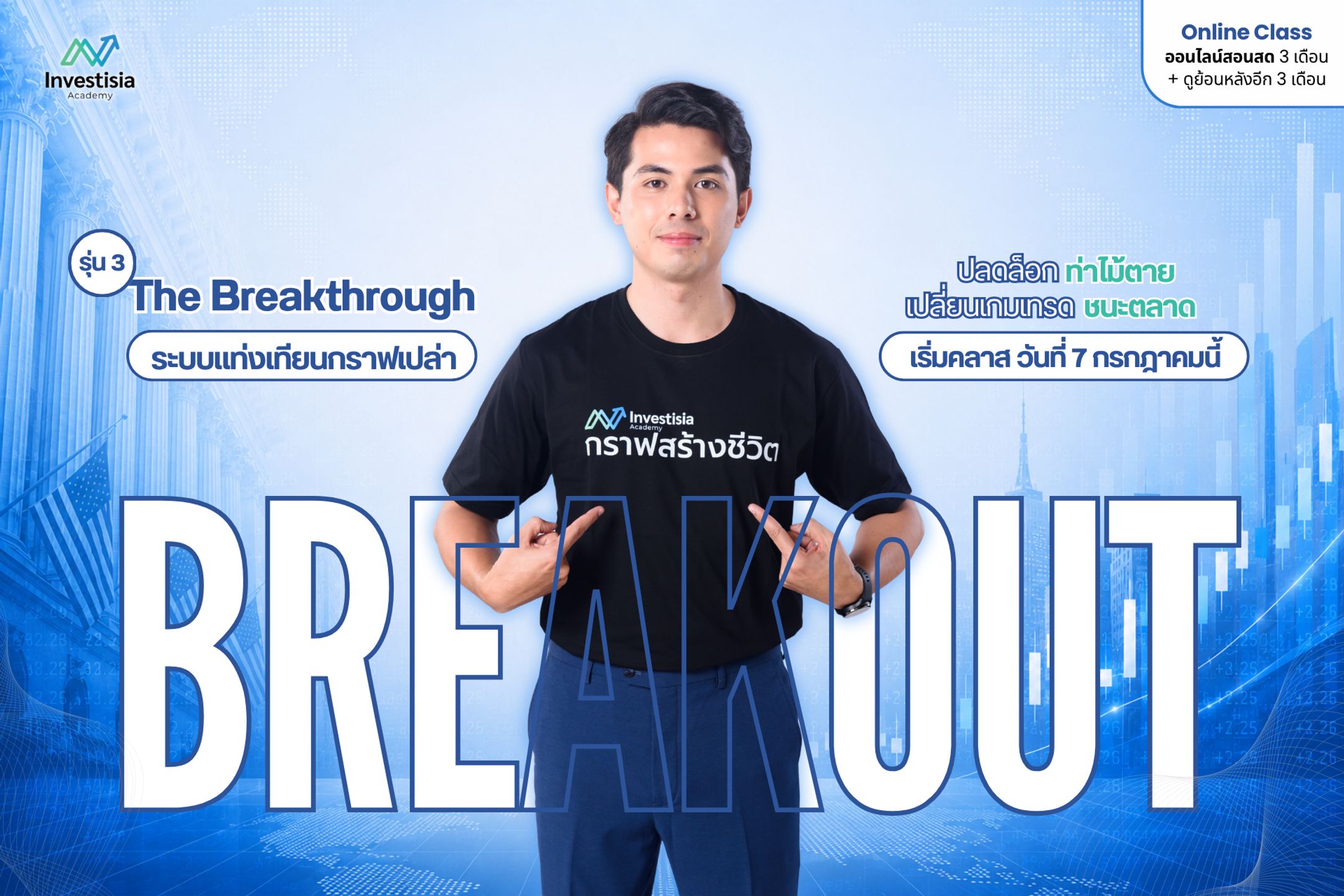 กราฟสร้างชีวิต Investisia Academy