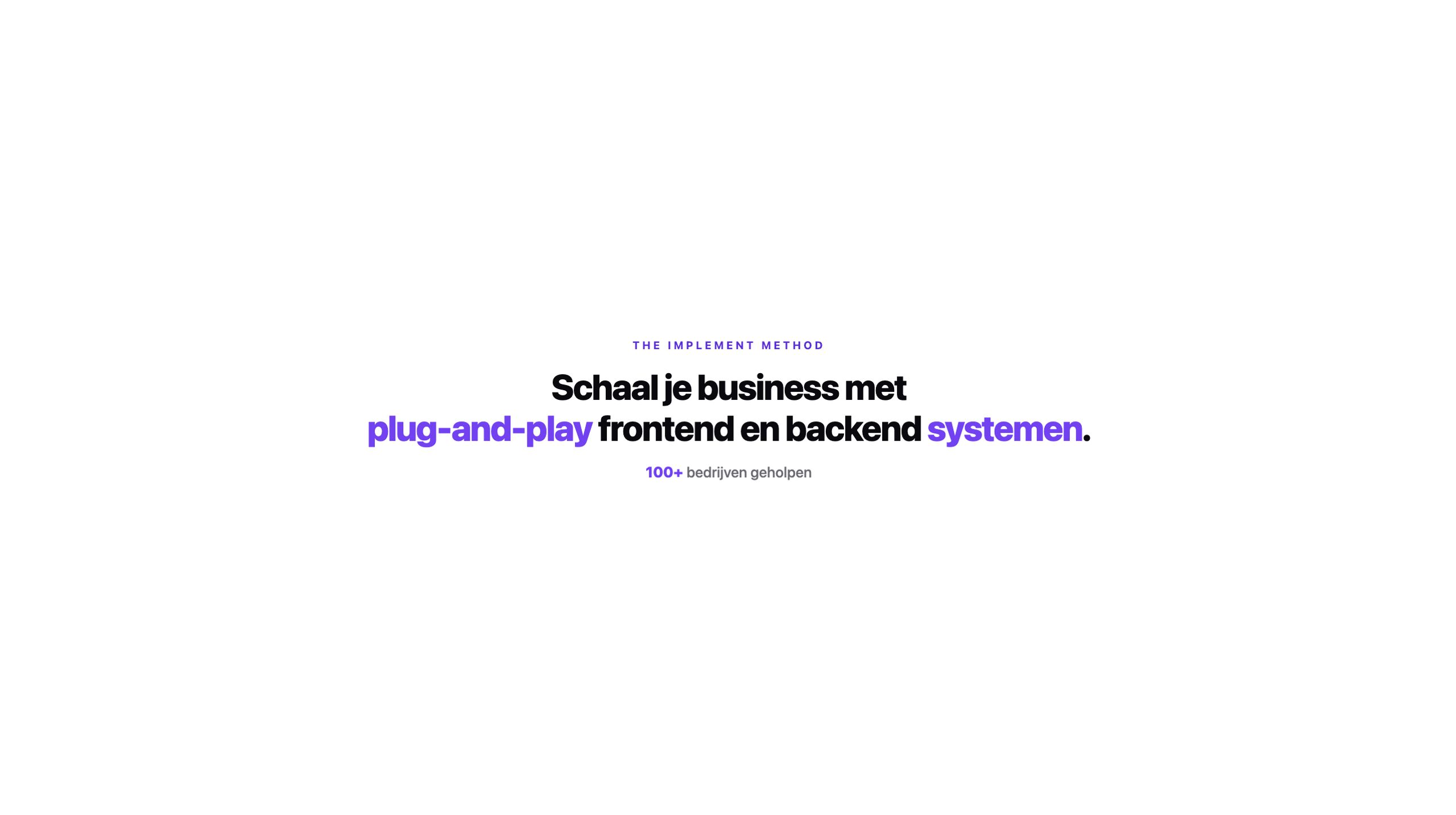 IMPLMNT MARKETING MANAGEMENT