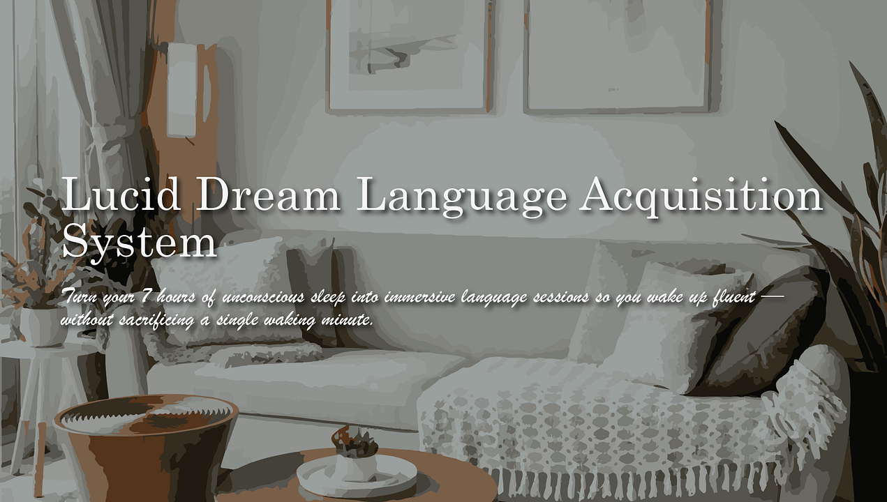Lucid Dream Language Acquisition System