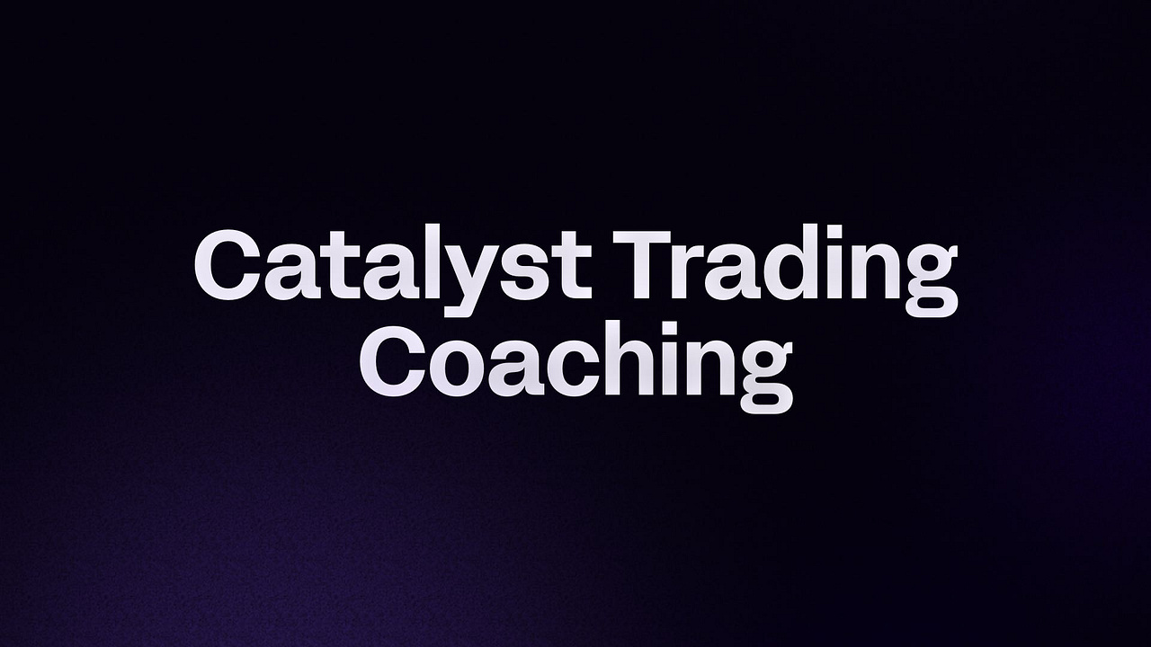 Catalyst Trading Coaching