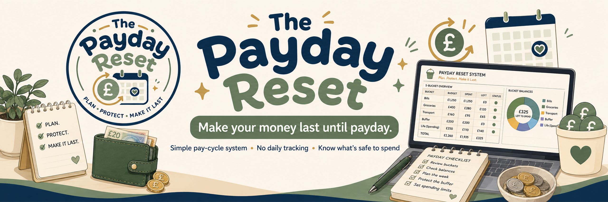 The Payday Reset. System+Dashboard+Tools