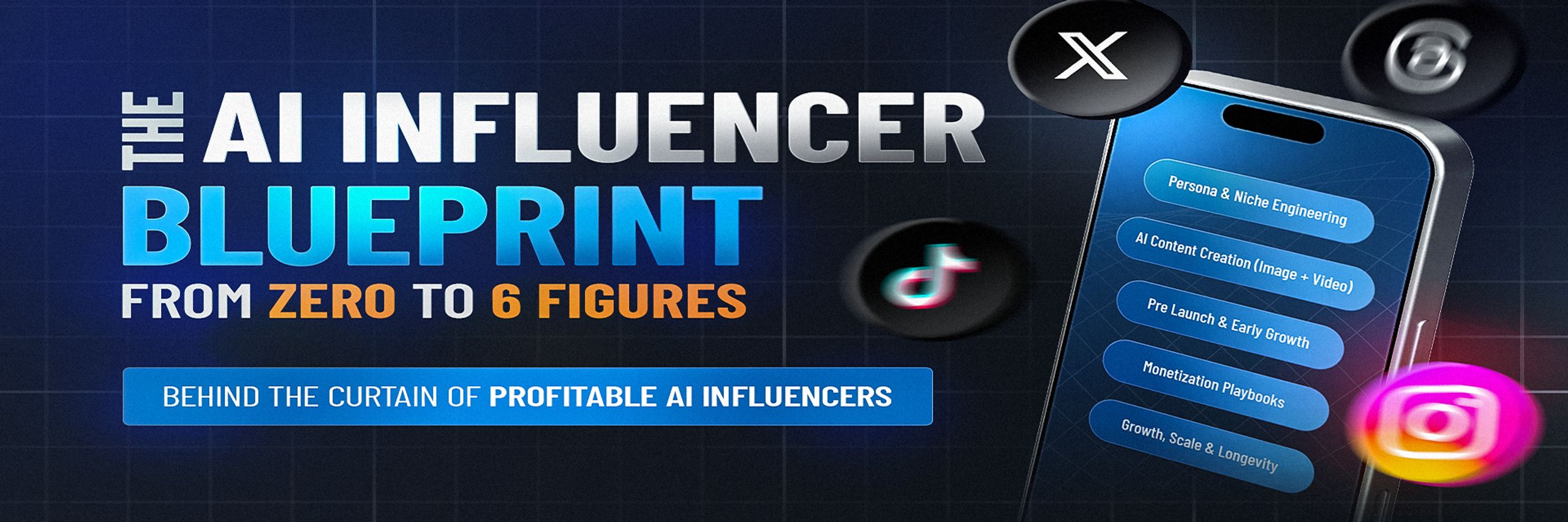6 Figures AI Influencer Blueprint