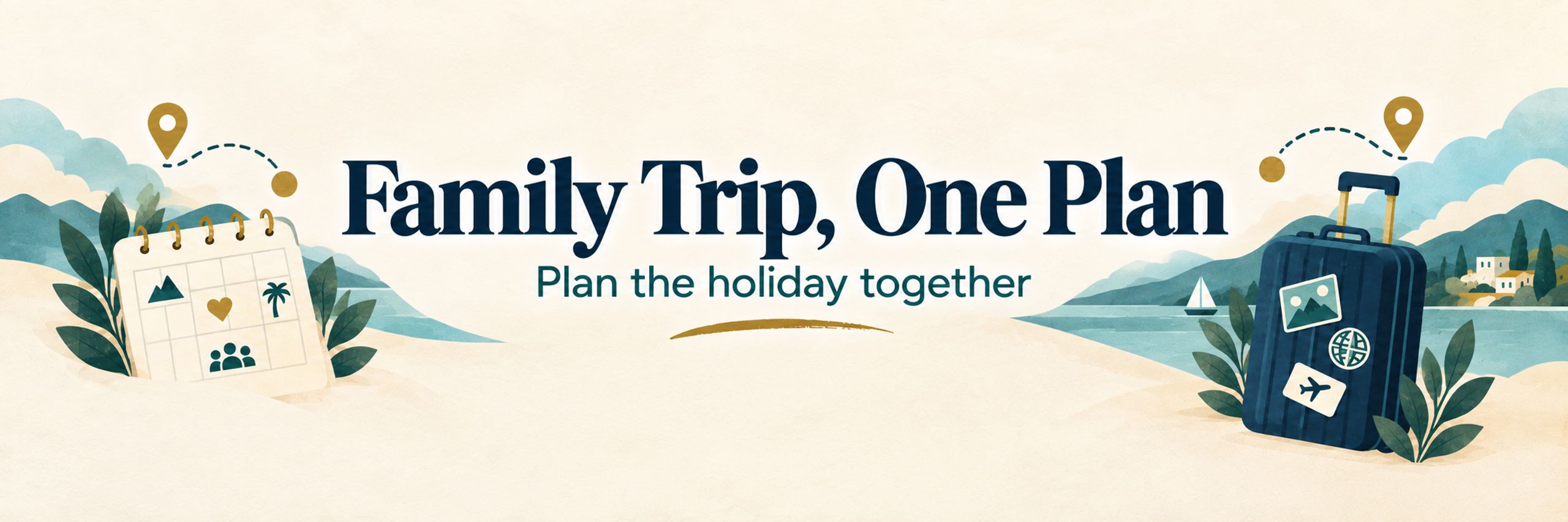 Family Trip, One Plan