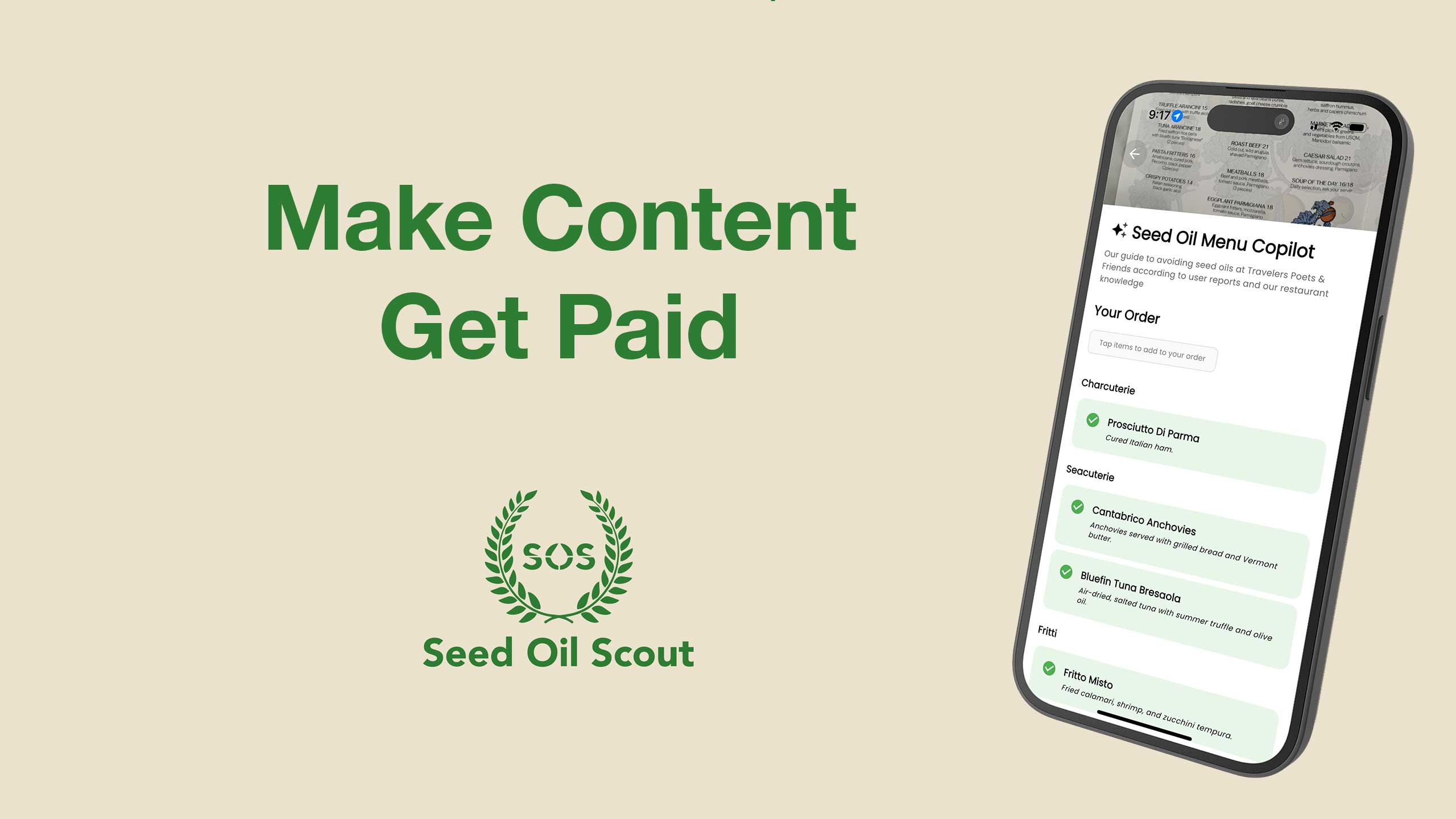 Seed Oil Scout Videos