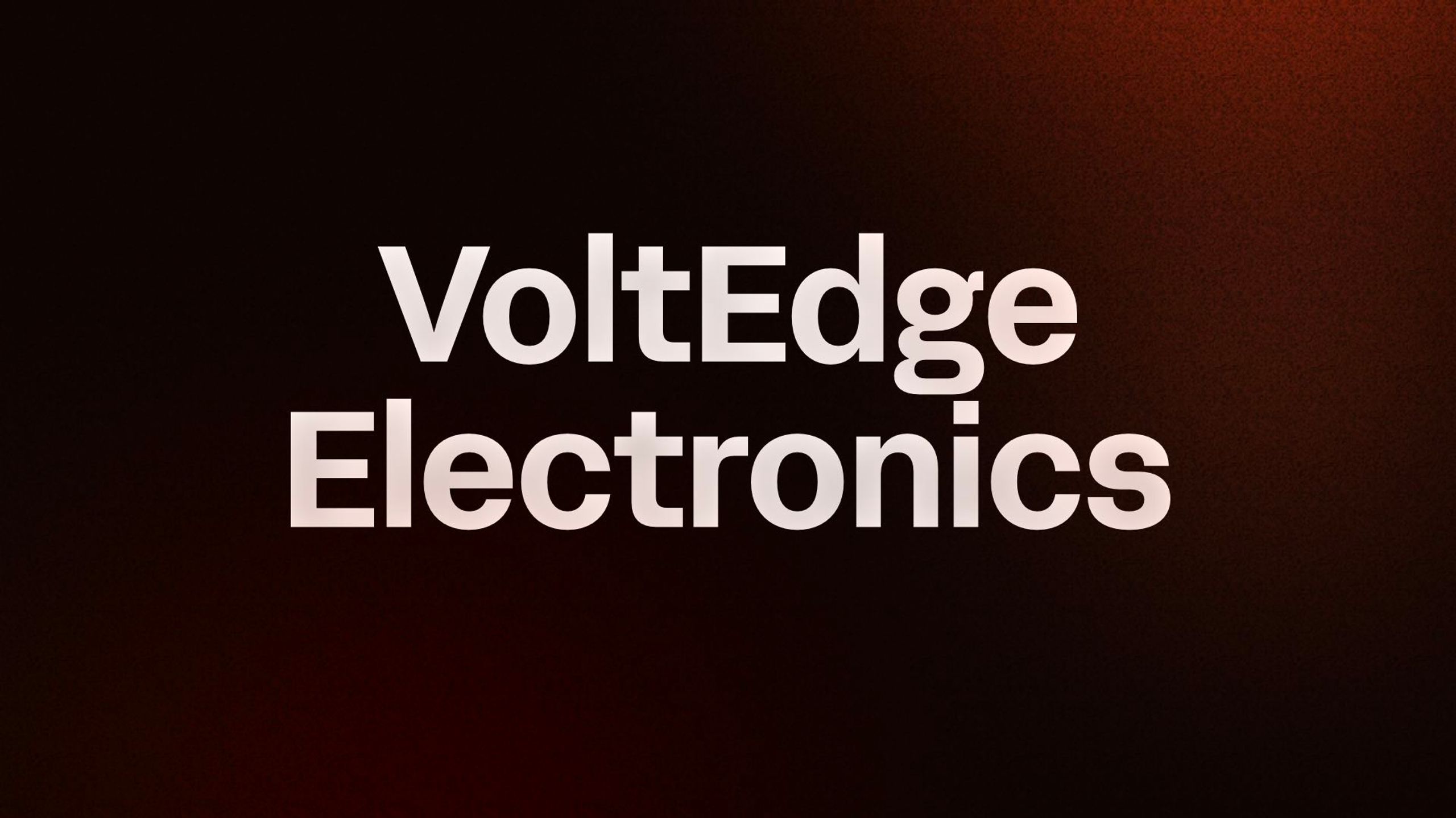 VoltEdge Electronics