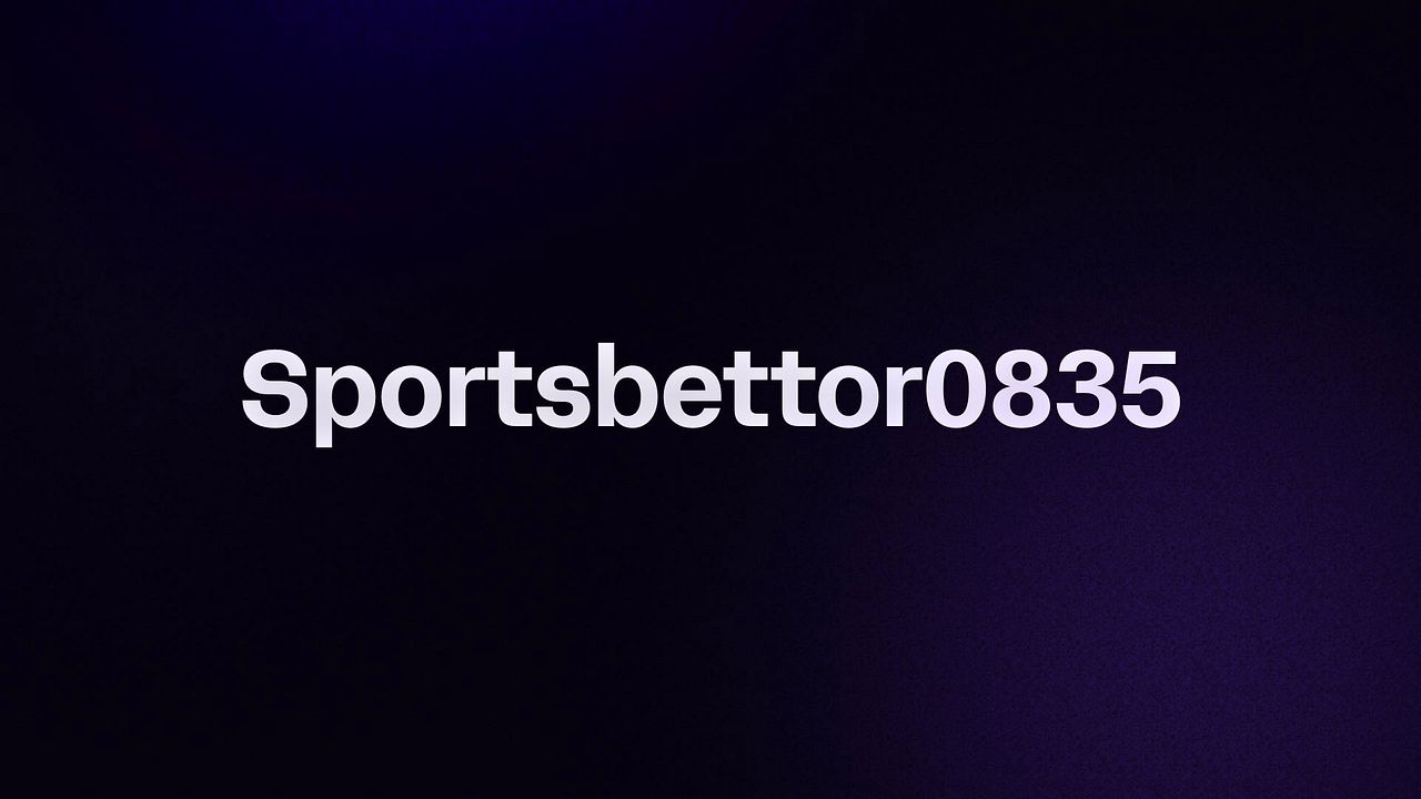 Sportsbettor0835
