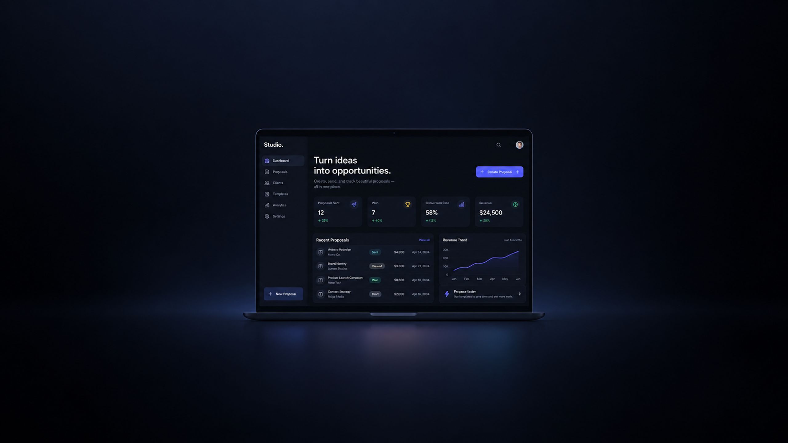 Freelance Proposal Studio