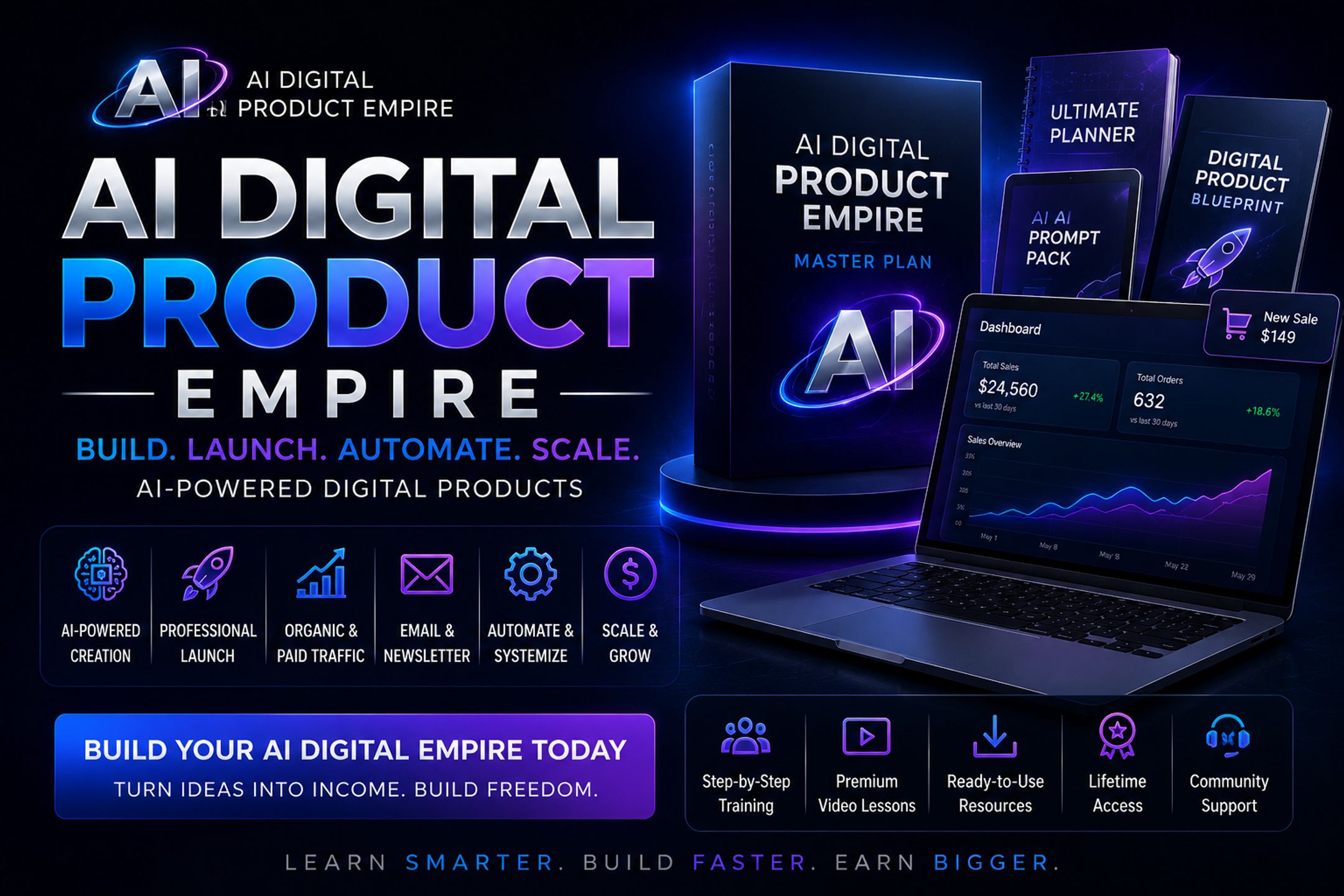 AI Digital Product Empire