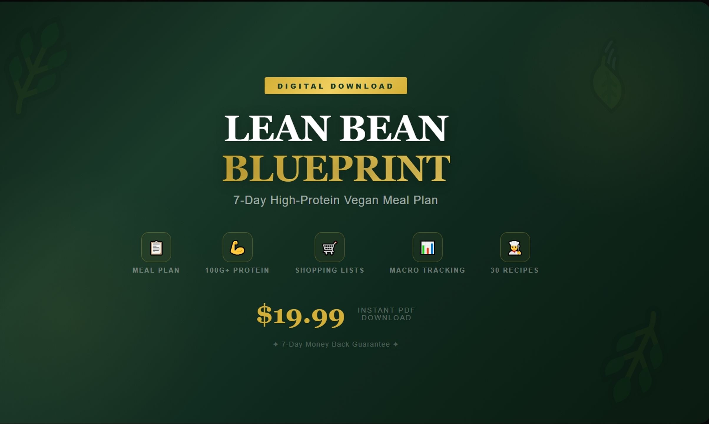 7-Day Vegan Protein Meal Plan