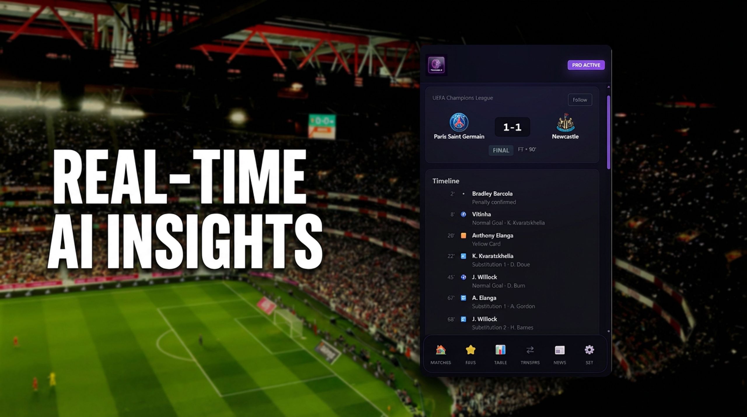 Touchline AI