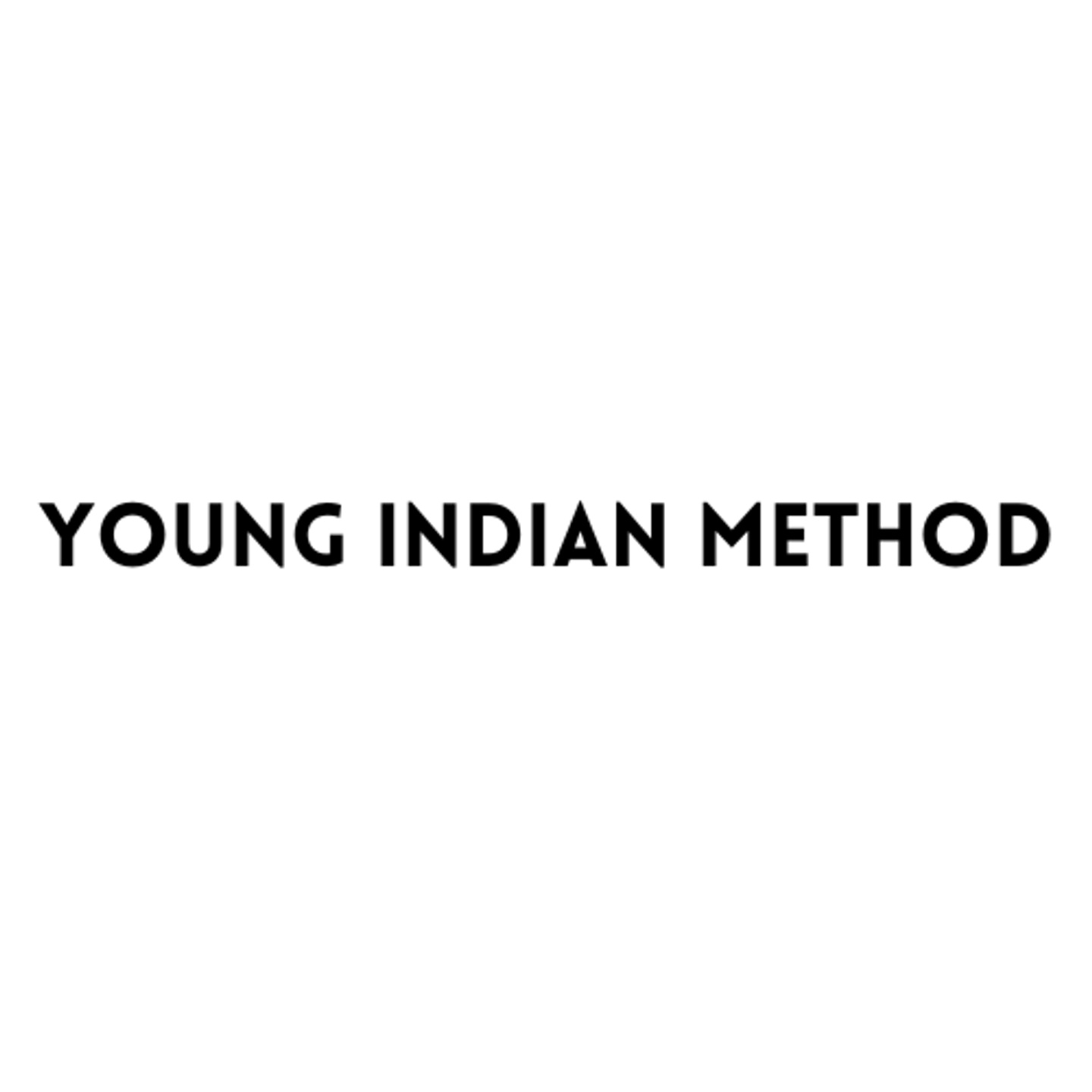 Young Indian Method