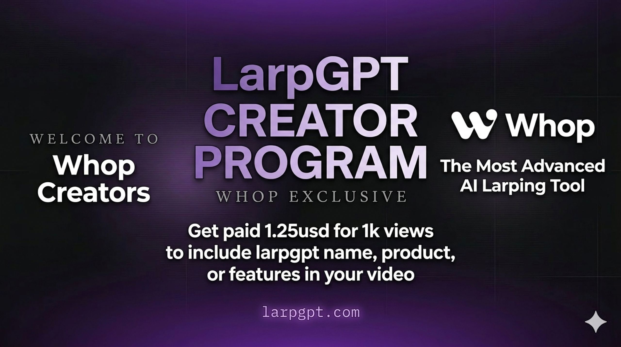 LarpGPT Creator Program