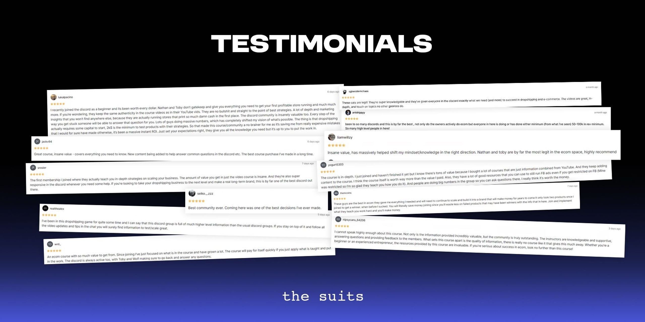 Suits Commerce Membership | Whop