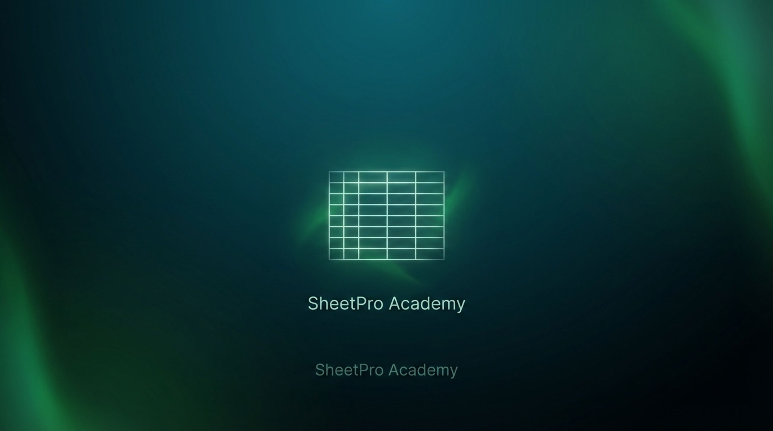 SheetPro Academy