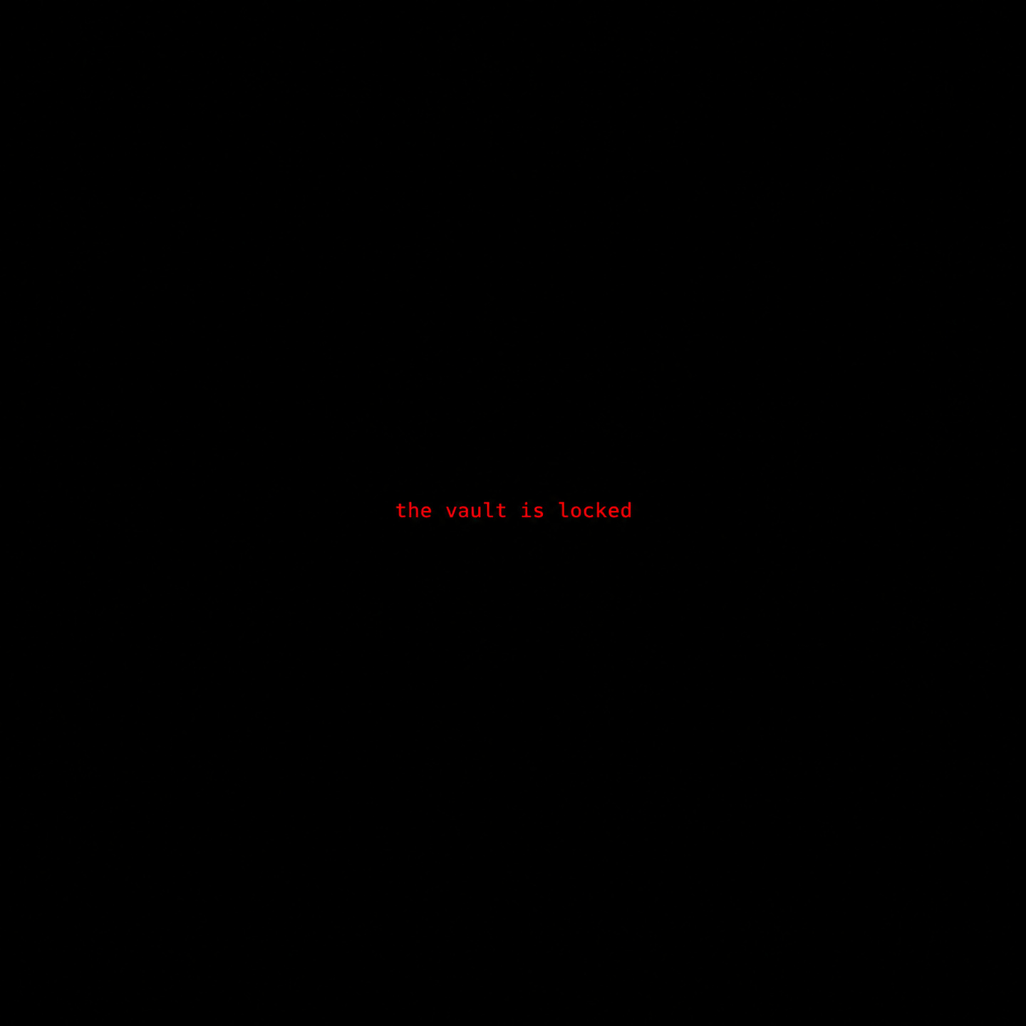 THE VAULT