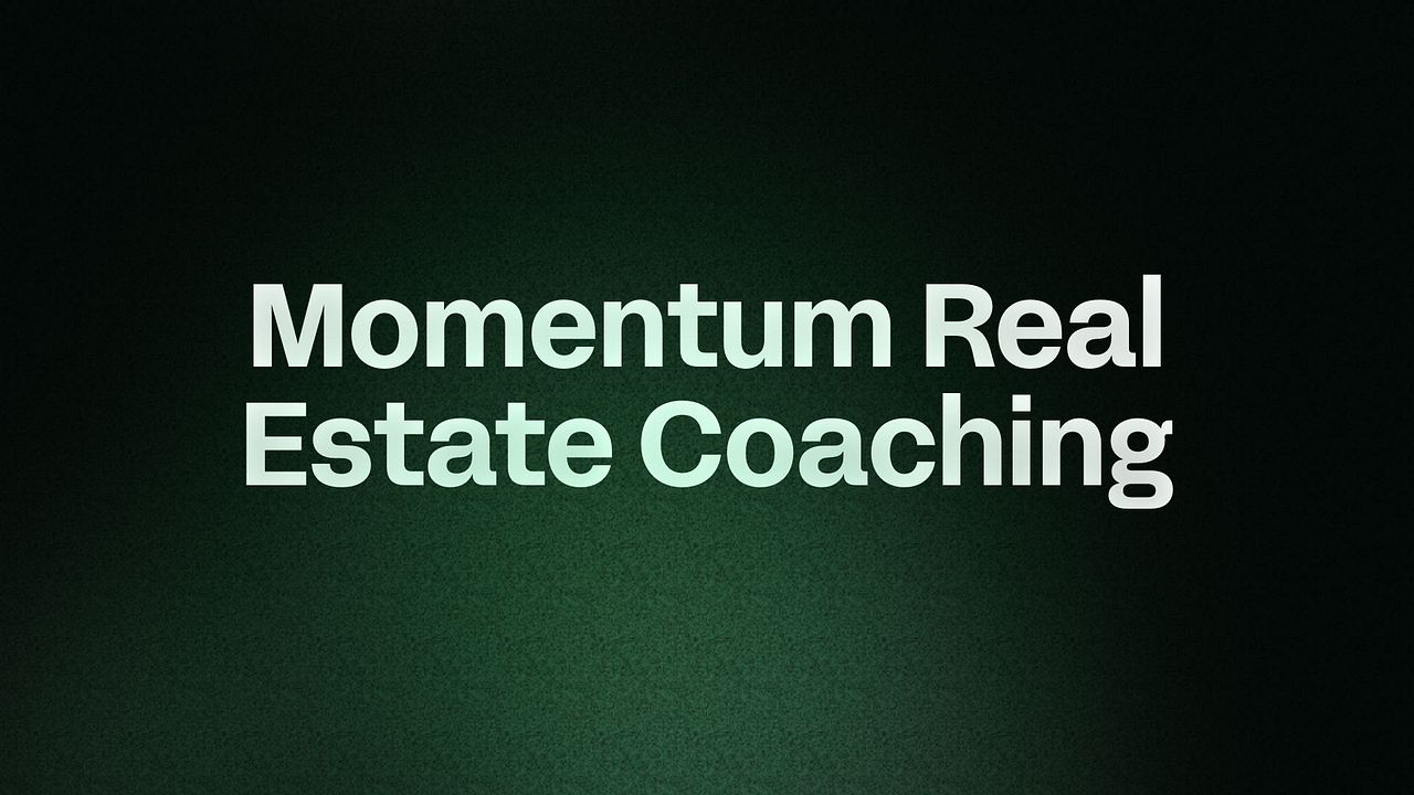 Momentum Real Estate Coaching