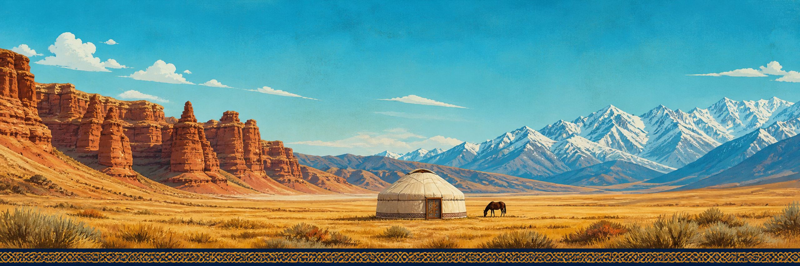 About Kazakhstan — by Tugelbay Konabayev