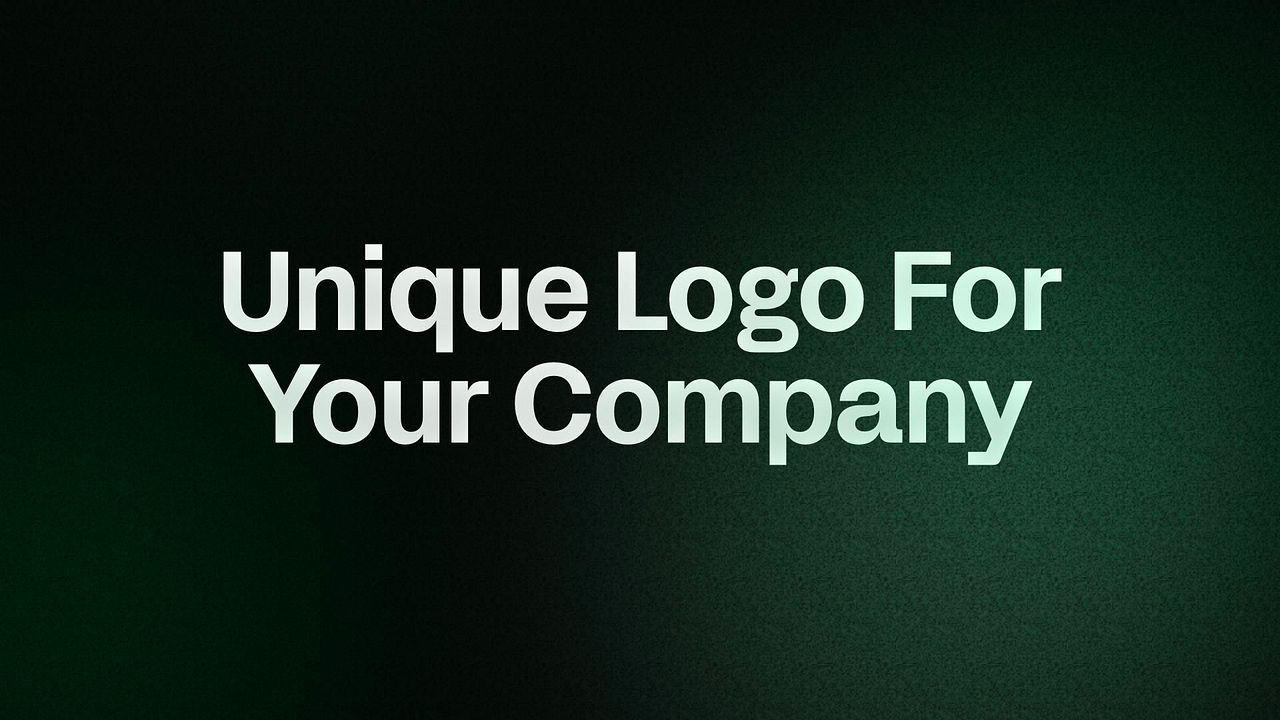 Unique Logo For Your Company