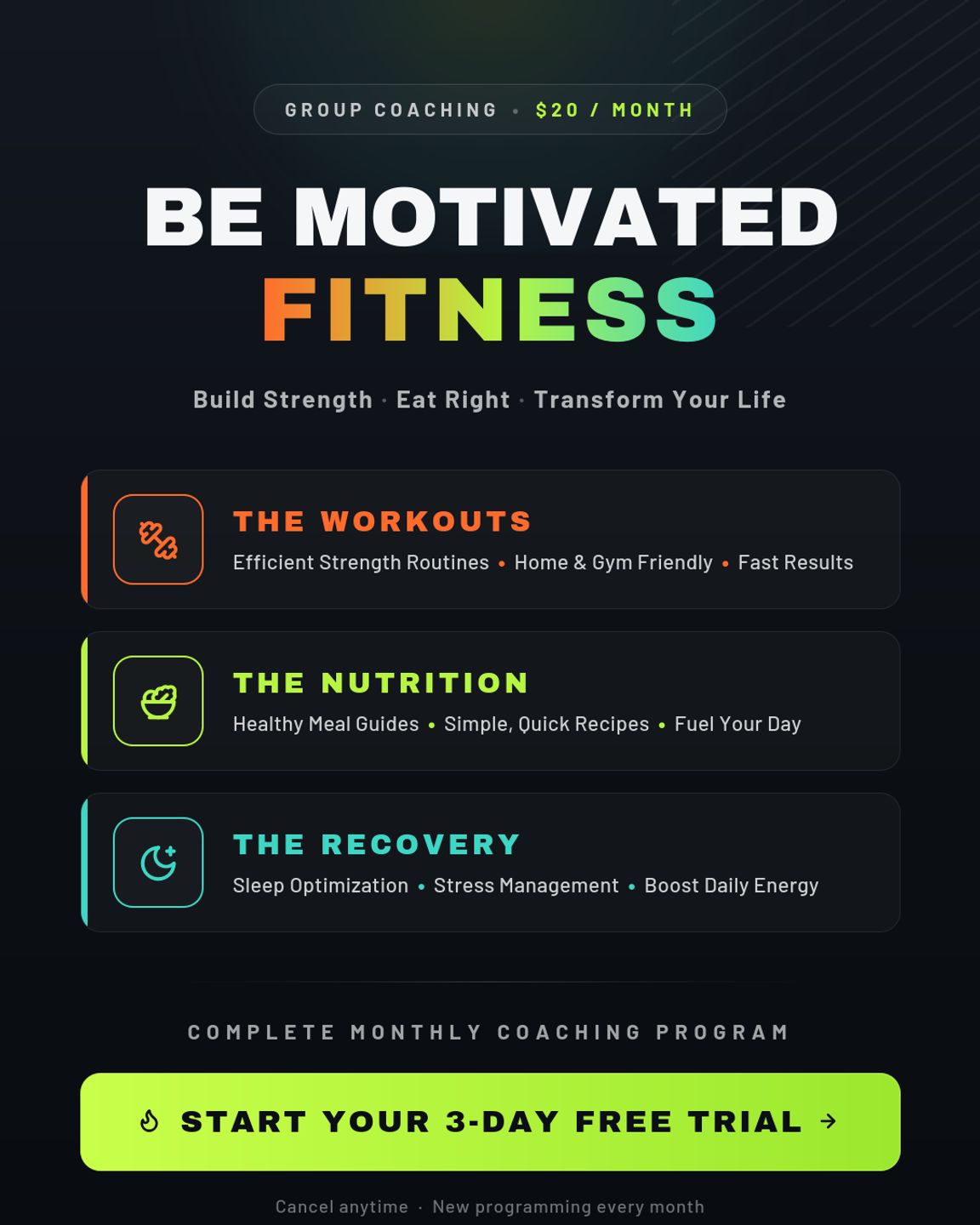 Be Motivated Fitness