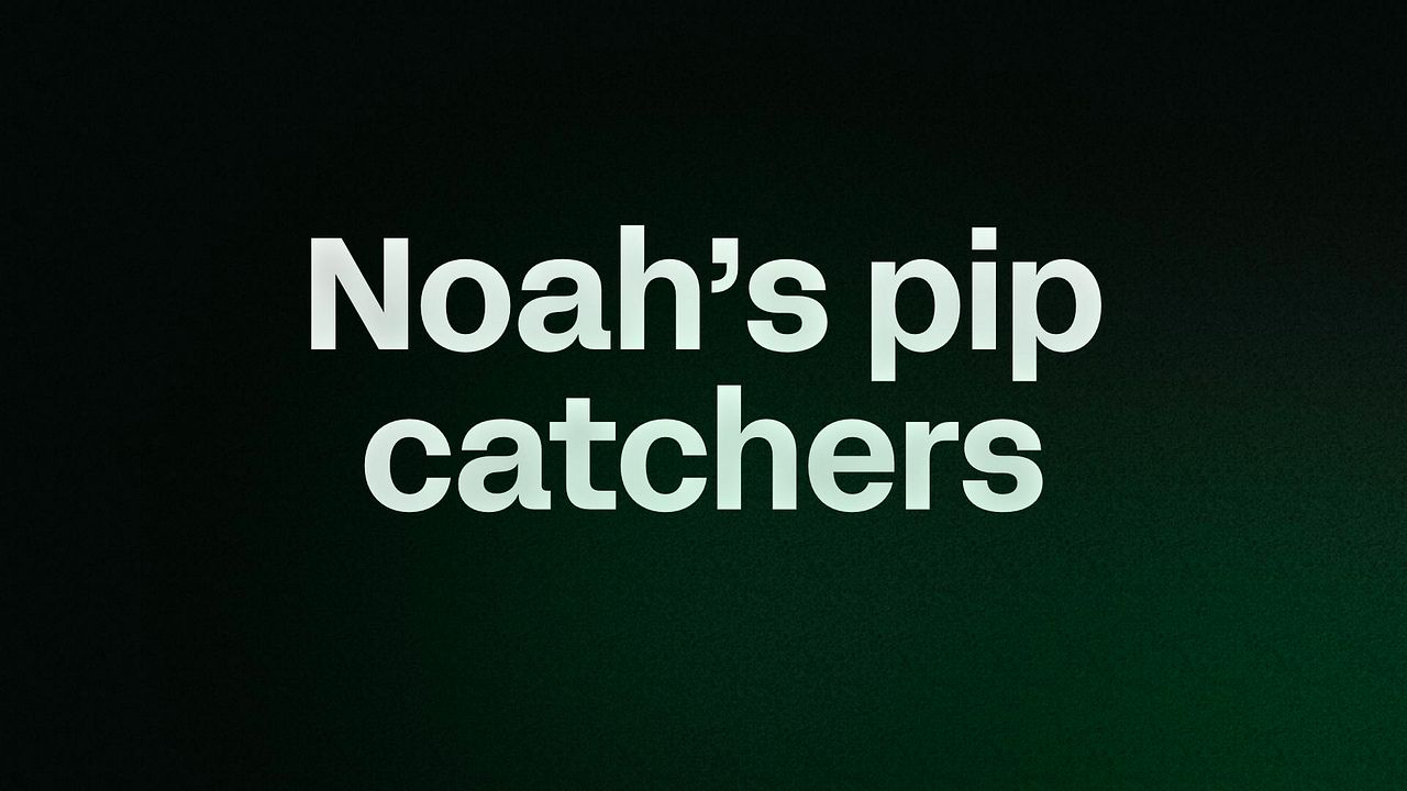 Noah’s pip catchers