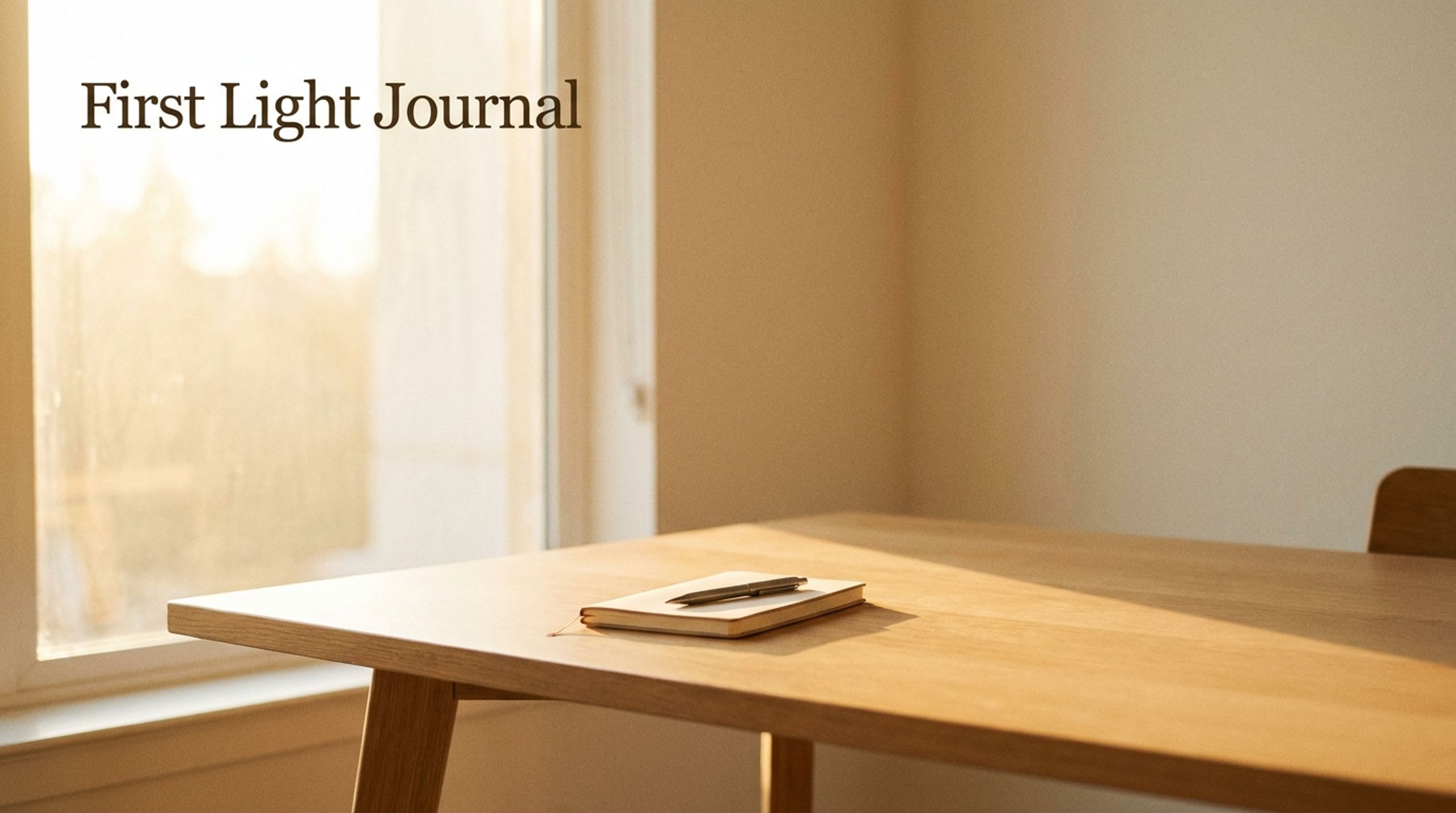 First Light Journal